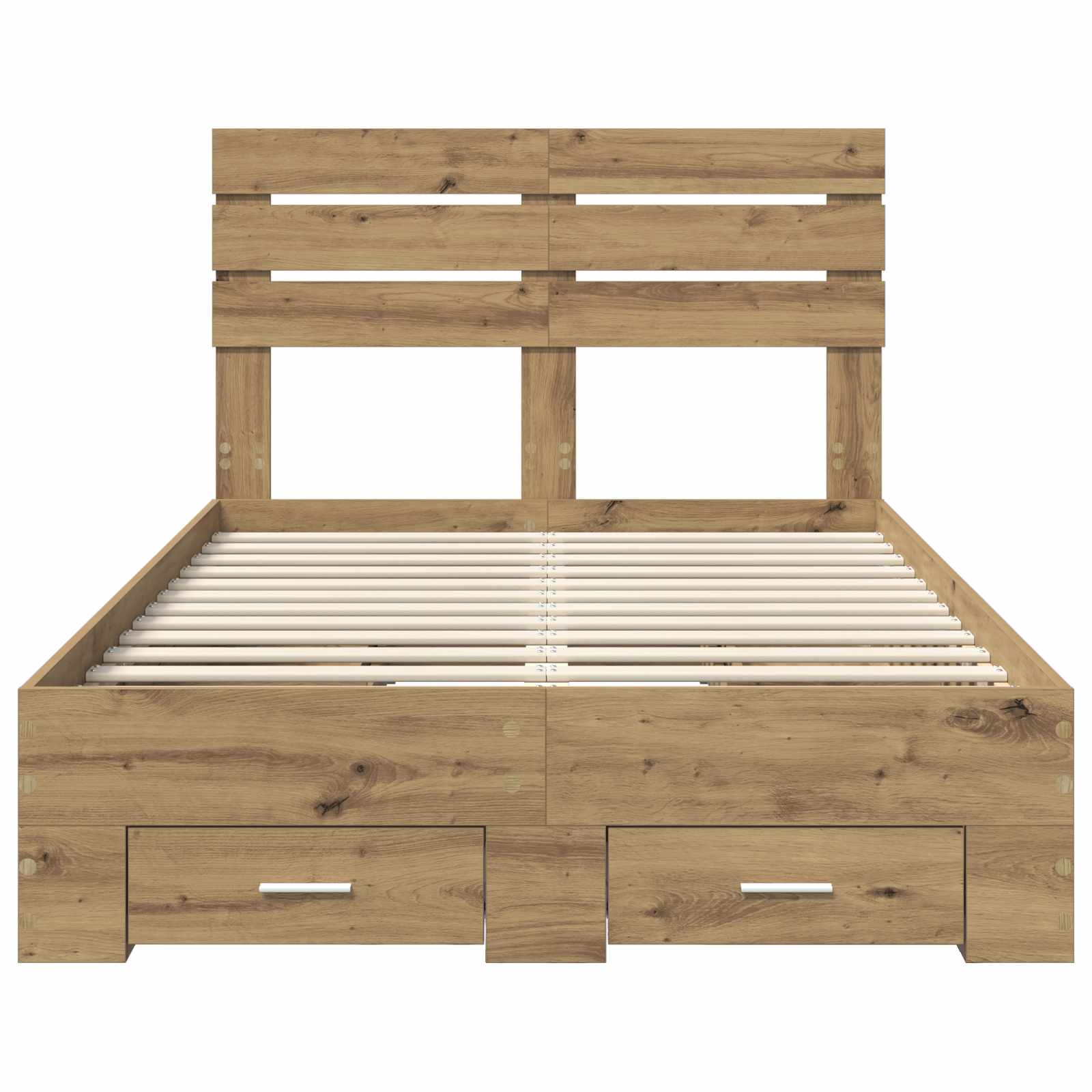 Bedframe met lade met hoofdeinde met opslag Bewerkt hout is nu te koop bij PeponiXL, paradijselijk wonen!