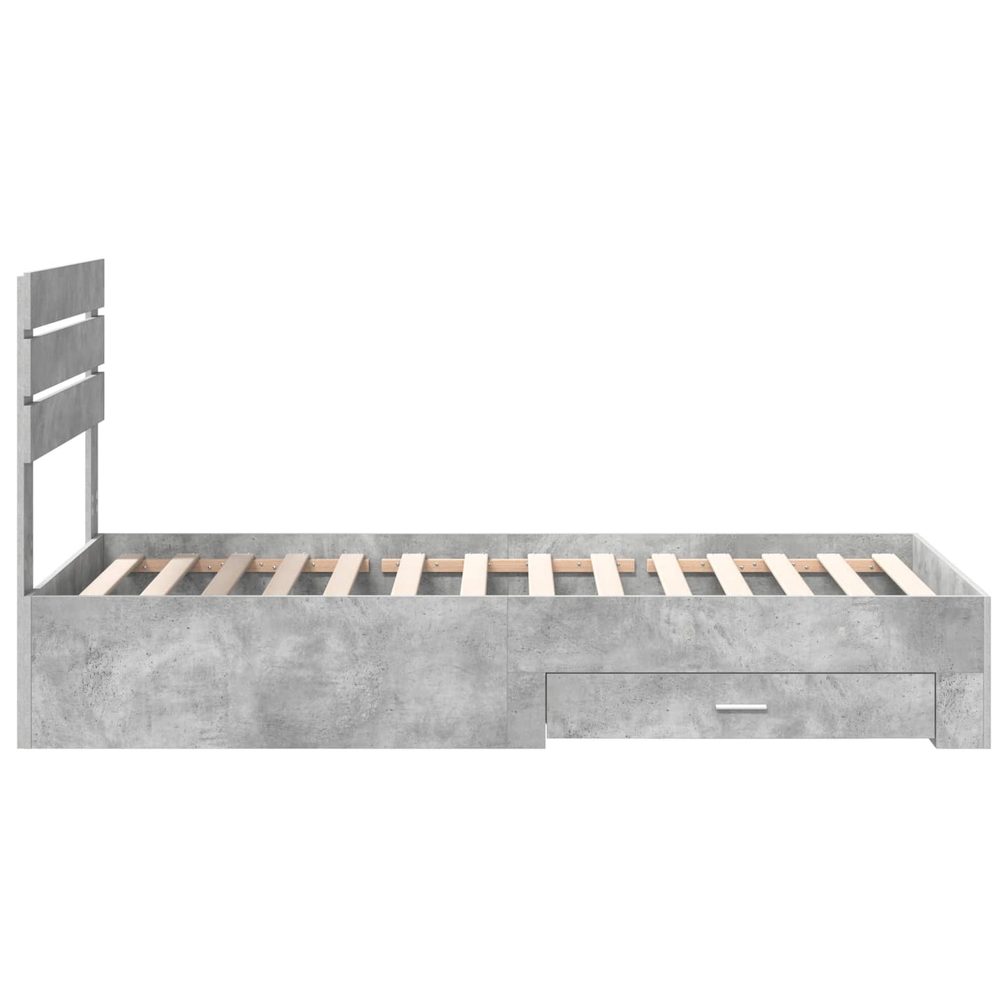 Bedframe met lade met hoofdeinde met opslag Bewerkt hout is nu te koop bij PeponiXL, paradijselijk wonen!