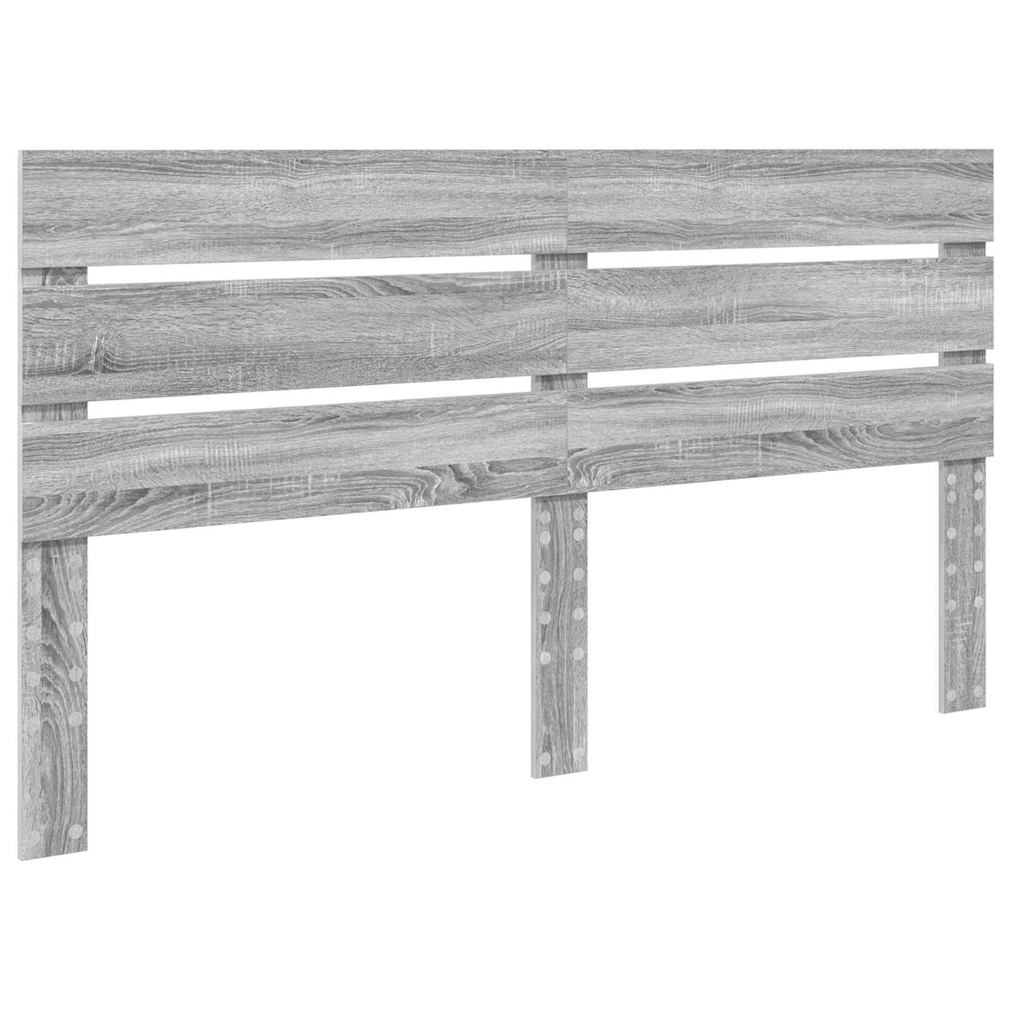 Bedframe met lade Grijs Sonoma 160 x 200 cm Bewerkt hout is nu te koop bij PeponiXL, paradijselijk wonen!
