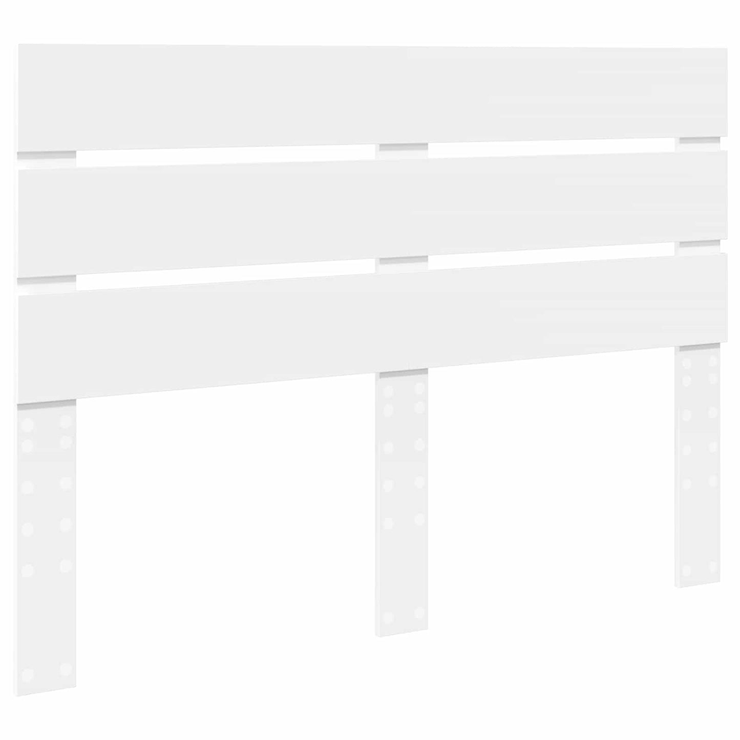 Bedframe met lade met hoofdeinde Wit 140 x 190 cm Bewerkt hout is nu te koop bij PeponiXL, paradijselijk wonen!