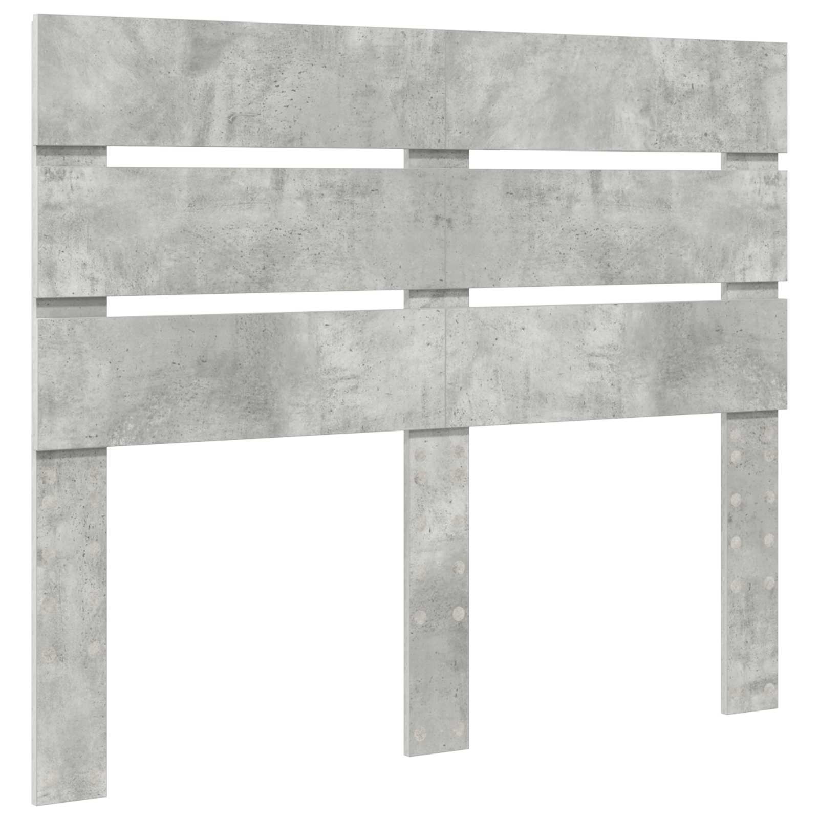Bedframe met lade Beton Grijs 120 x 190 cm Bewerkt hout is nu te koop bij PeponiXL, paradijselijk wonen!