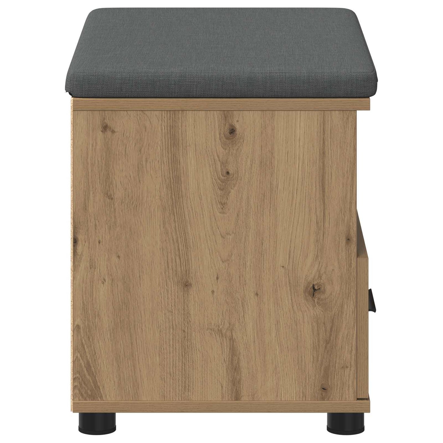 Halbank met kussen met lade Artisan Eik 60 x 38 x 46 cm is nu te koop bij PeponiXL, paradijselijk wonen!