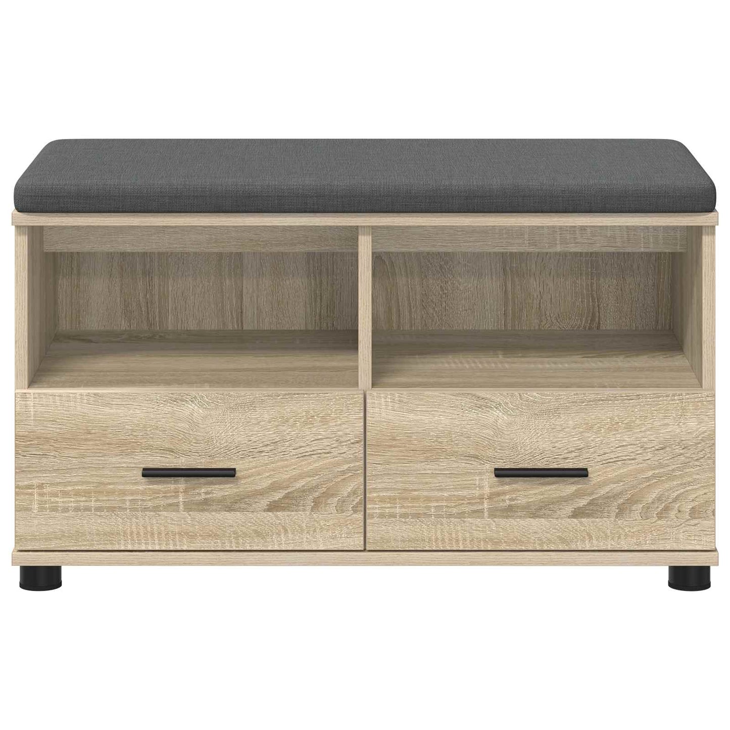 Halbank met kussen met lade Sonoma Eiken 80 x 38 x 46 cm is nu te koop bij PeponiXL, paradijselijk wonen!