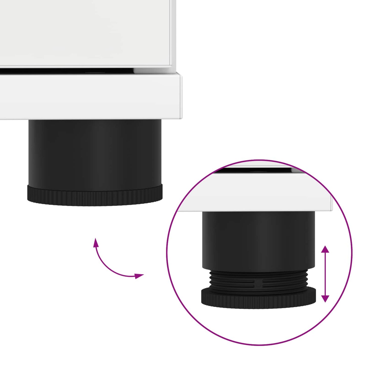 Halbank Wit 100 x 38 x 46 cm Geïndustrialiseerd hout en stof is nu te koop bij PeponiXL, paradijselijk wonen!