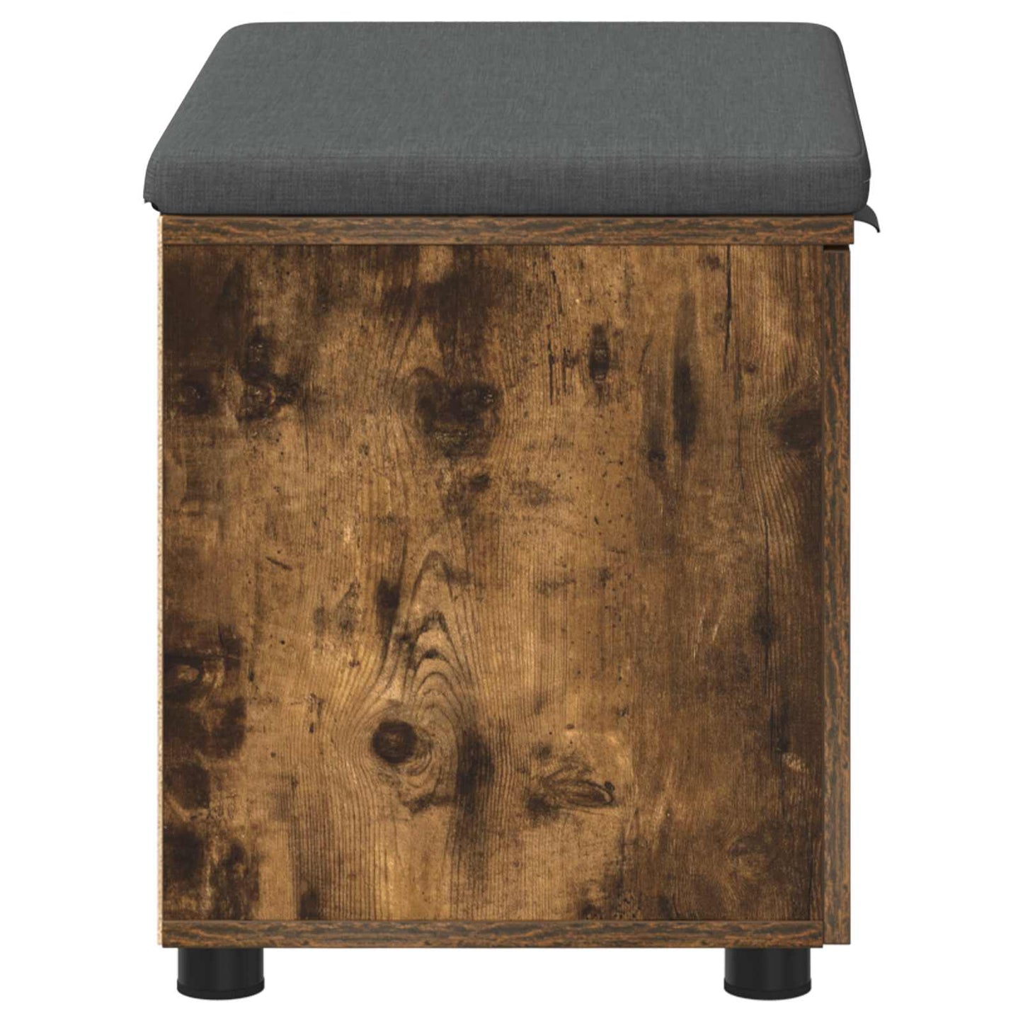 Halbank met kussen met plank Gerookte Eik 60 x 38 x 46 cm is nu te koop bij PeponiXL, paradijselijk wonen!