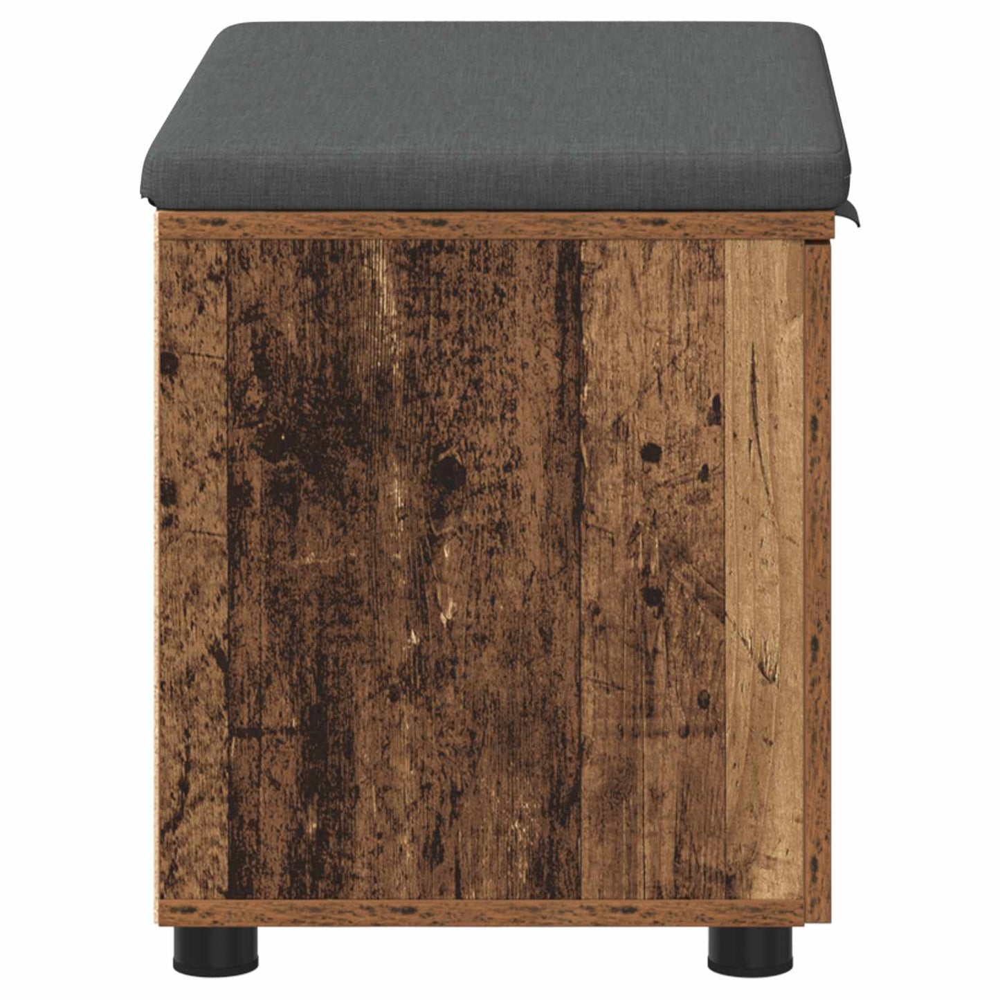 Halbank Oudhout 60 x 38 x 46 cm Geïndustrialiseerd hout en stof is nu te koop bij PeponiXL, paradijselijk wonen!