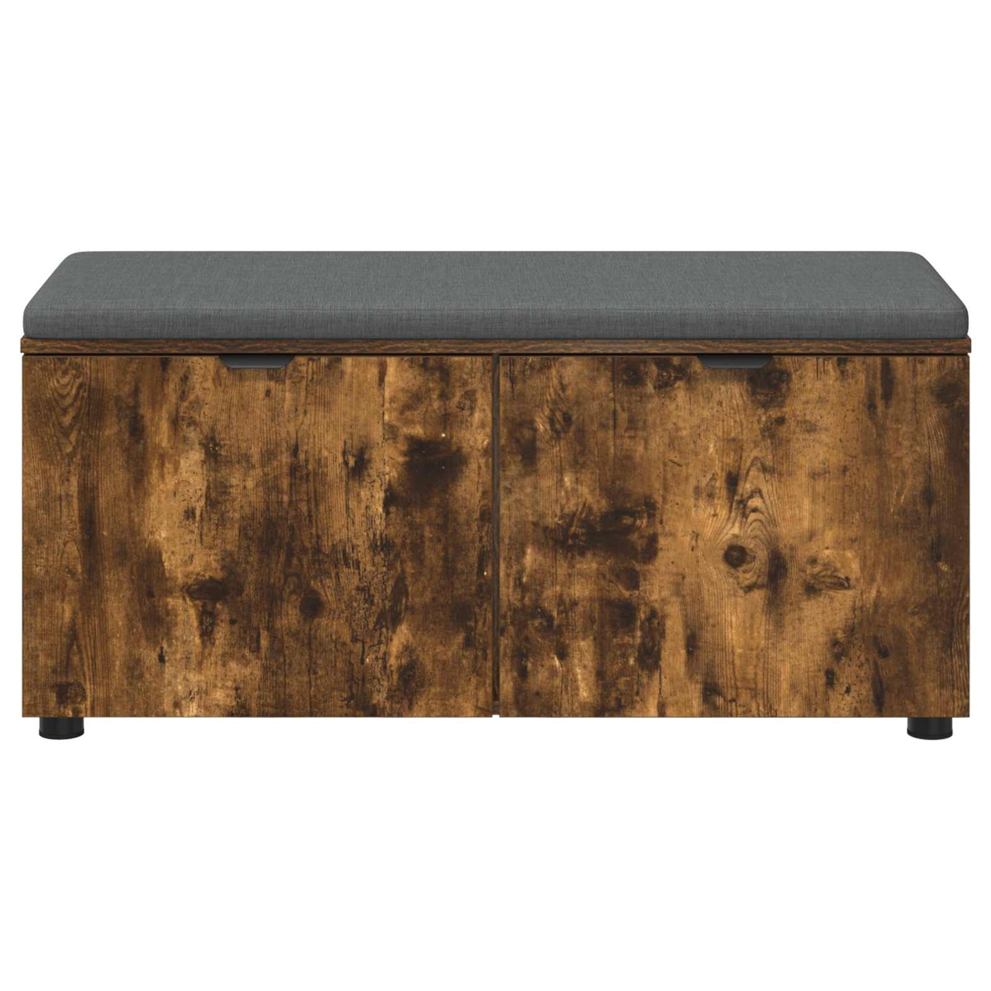 Halbank met kussen met plank Gerookte Eik 100 x 38 x 46 cm is nu te koop bij PeponiXL, paradijselijk wonen!
