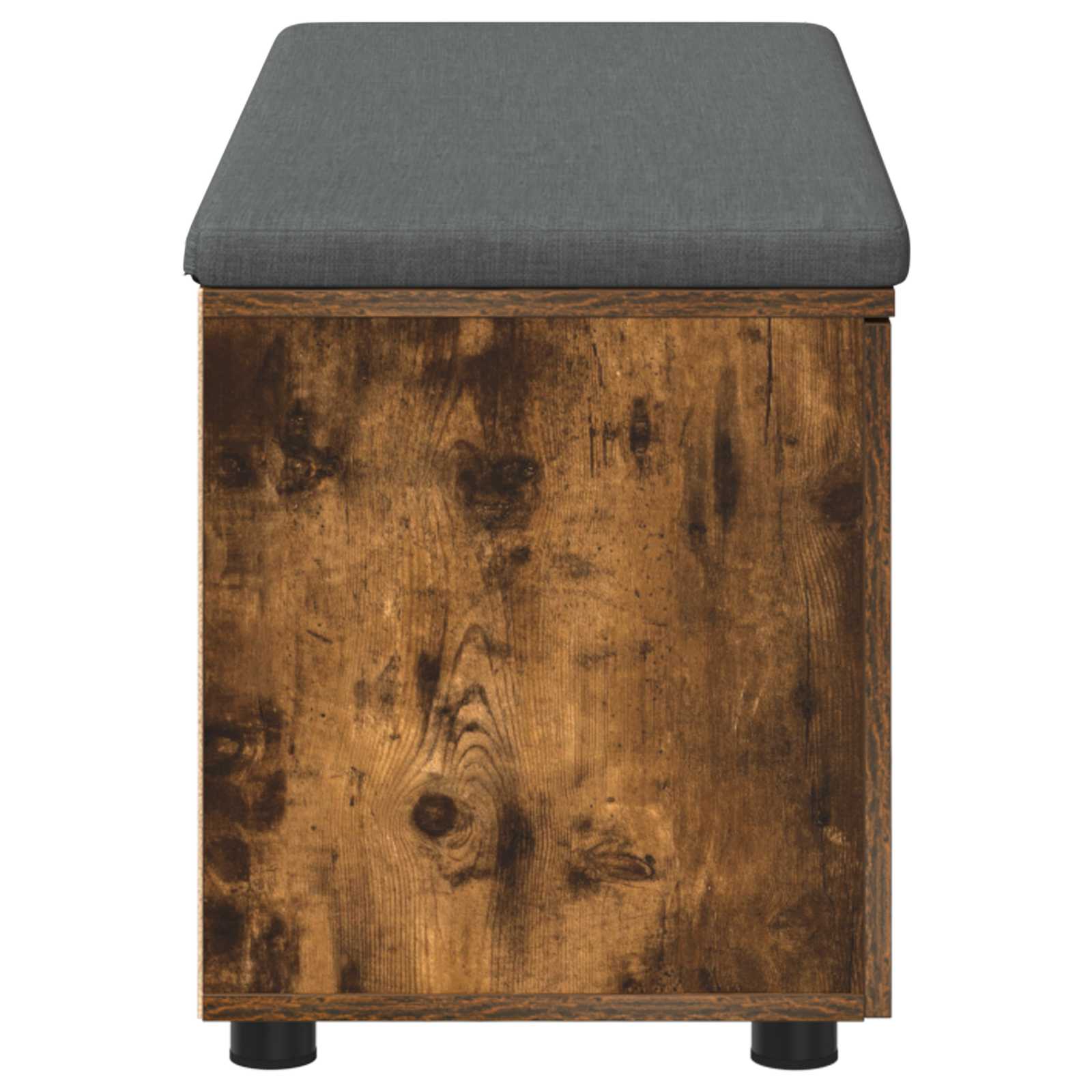 Halbank met kussen met plank Gerookte Eik 100 x 38 x 46 cm is nu te koop bij PeponiXL, paradijselijk wonen!