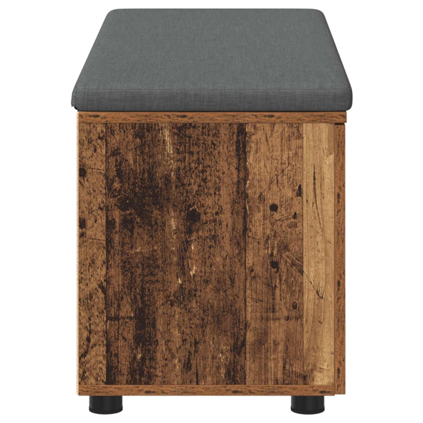 Halbank met kussen met plank Oudhout 100 x 38 x 46 cm is nu te koop bij PeponiXL, paradijselijk wonen!