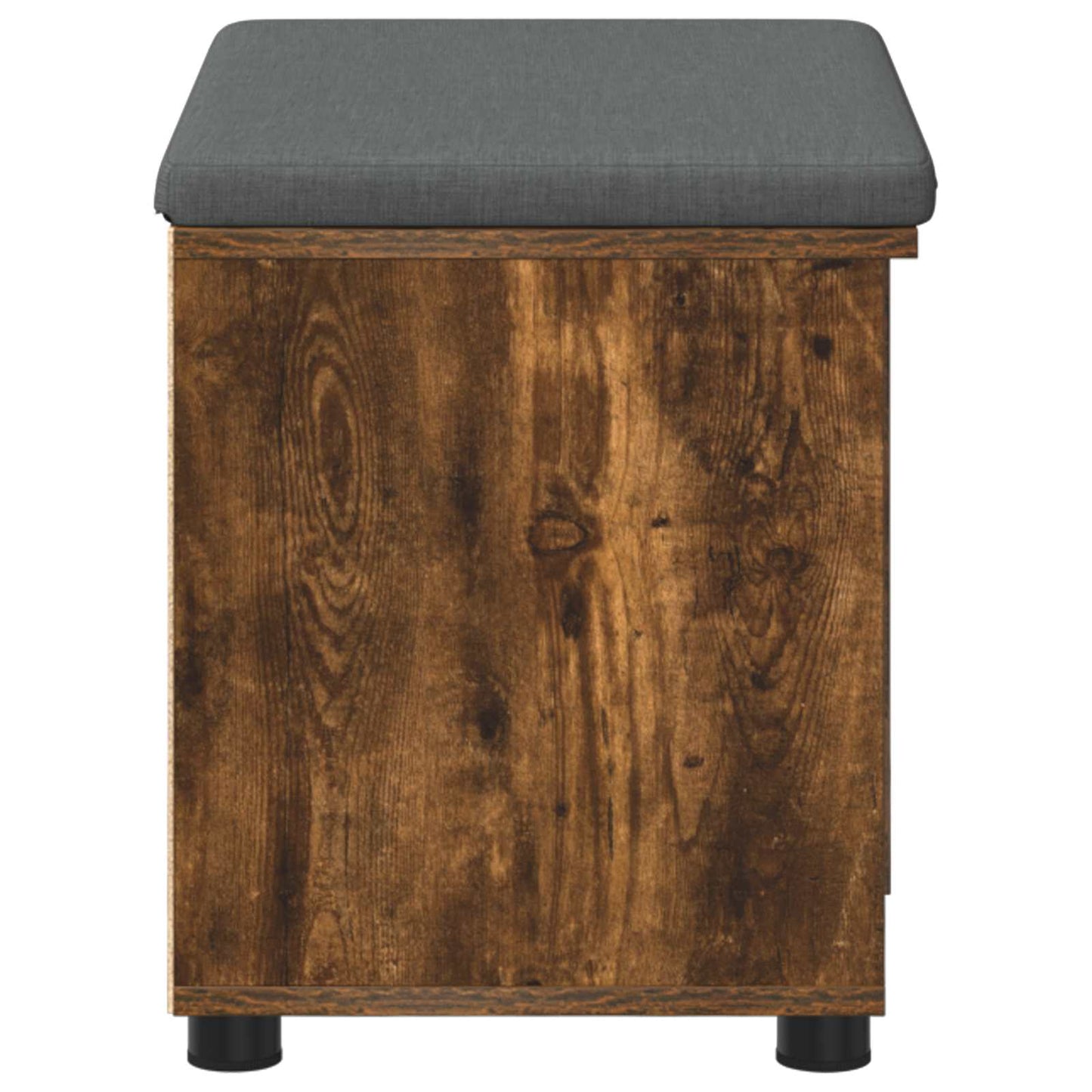 Halbank met kussen met plank Gerookte Eik 60 x 38 x 46 cm is nu te koop bij PeponiXL, paradijselijk wonen!