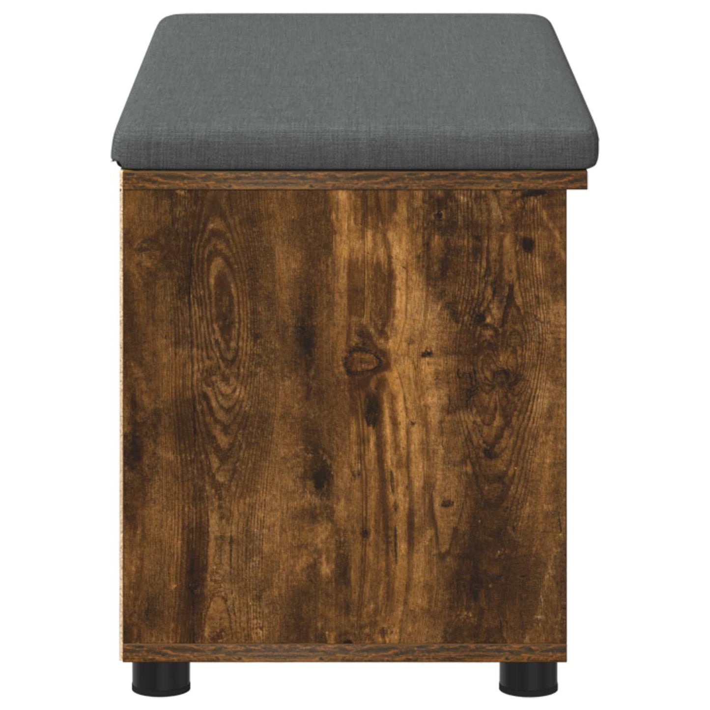 Halbank met kussen met plank Gerookte Eik 80 x 38 x 46 cm is nu te koop bij PeponiXL, paradijselijk wonen!
