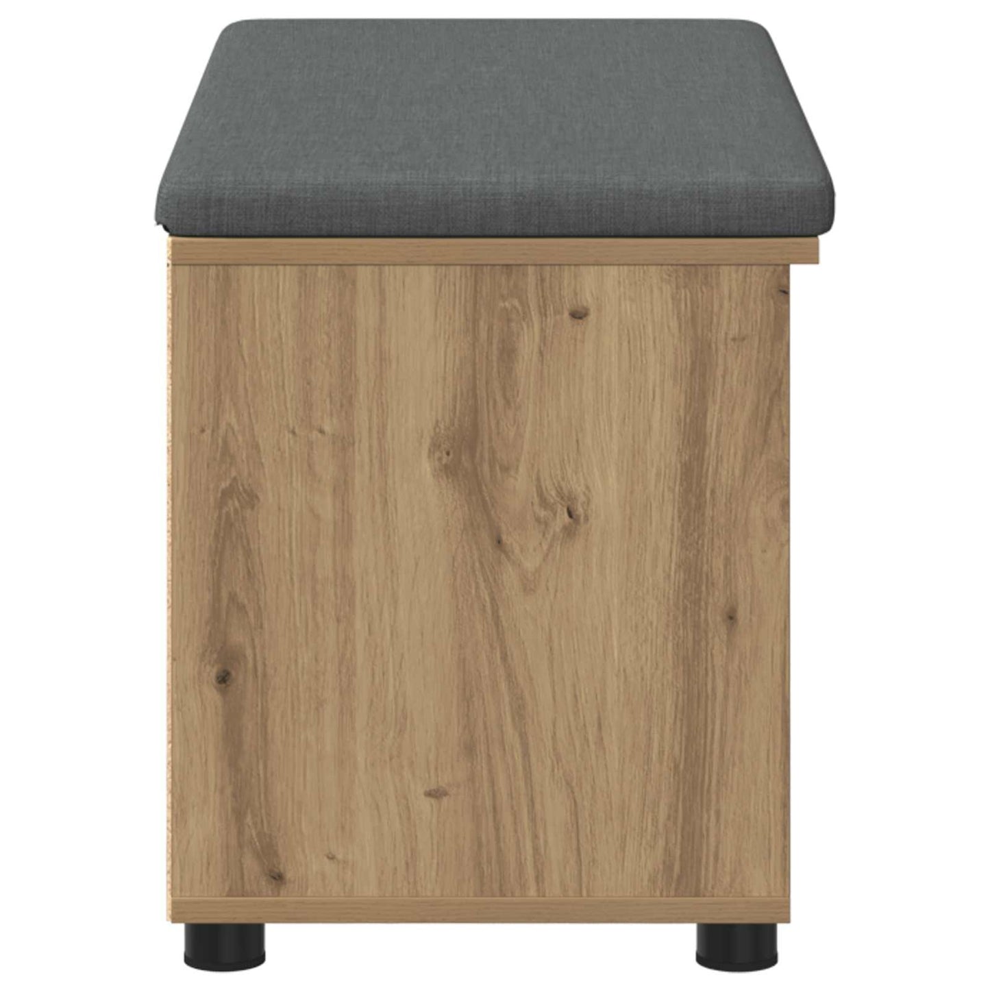 Halbank met kussen met plank Artisan Eik 80 x 38 x 46 cm is nu te koop bij PeponiXL, paradijselijk wonen!