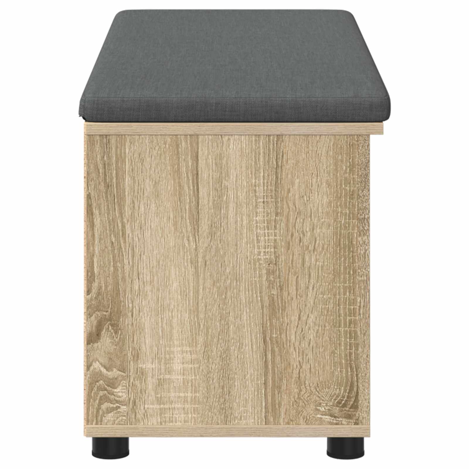 Halbank met kussen met plank Sonoma Eiken 100 x 38 x 46 cm is nu te koop bij PeponiXL, paradijselijk wonen!