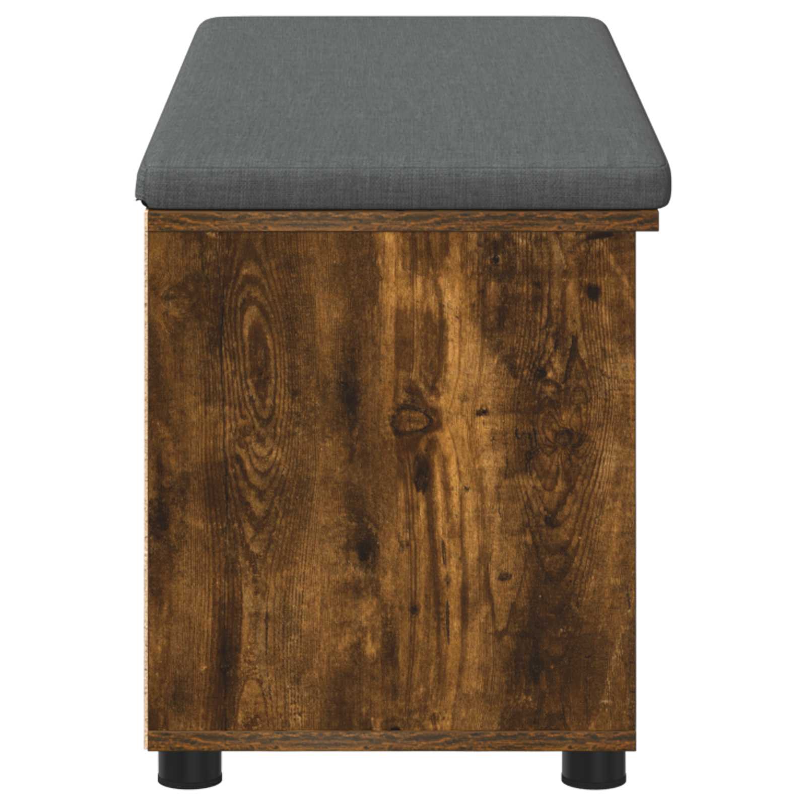 Halbank met kussen met plank Gerookte Eik 100 x 38 x 46 cm is nu te koop bij PeponiXL, paradijselijk wonen!