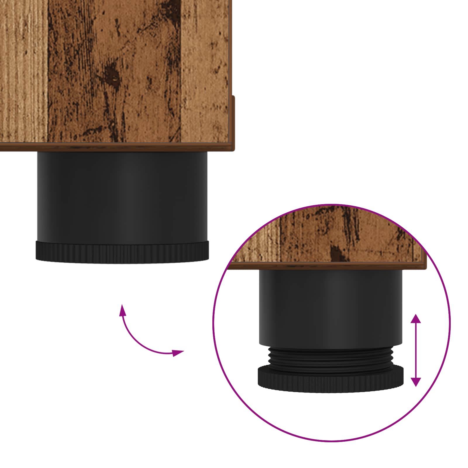 Halbank met kussen met plank Oudhout 100 x 38 x 46 cm is nu te koop bij PeponiXL, paradijselijk wonen!