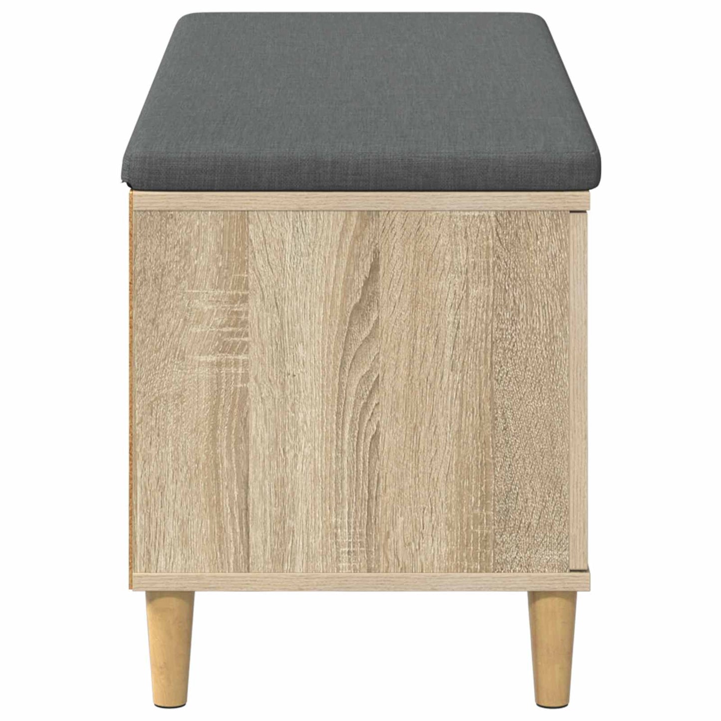 Halbank met kussen met opslag Sonoma Eiken 100 x 38 x 46 cm is nu te koop bij PeponiXL, paradijselijk wonen!