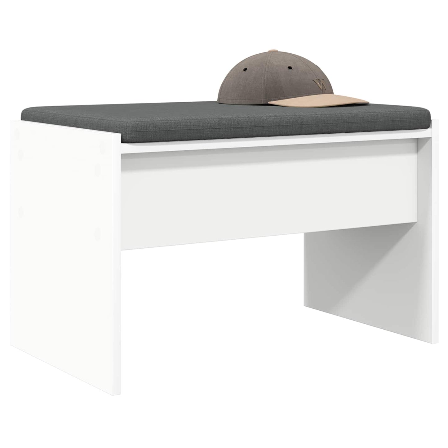 Halbank met kussen Wit 63 x 38 x 40 cm is nu te koop bij PeponiXL, paradijselijk wonen!