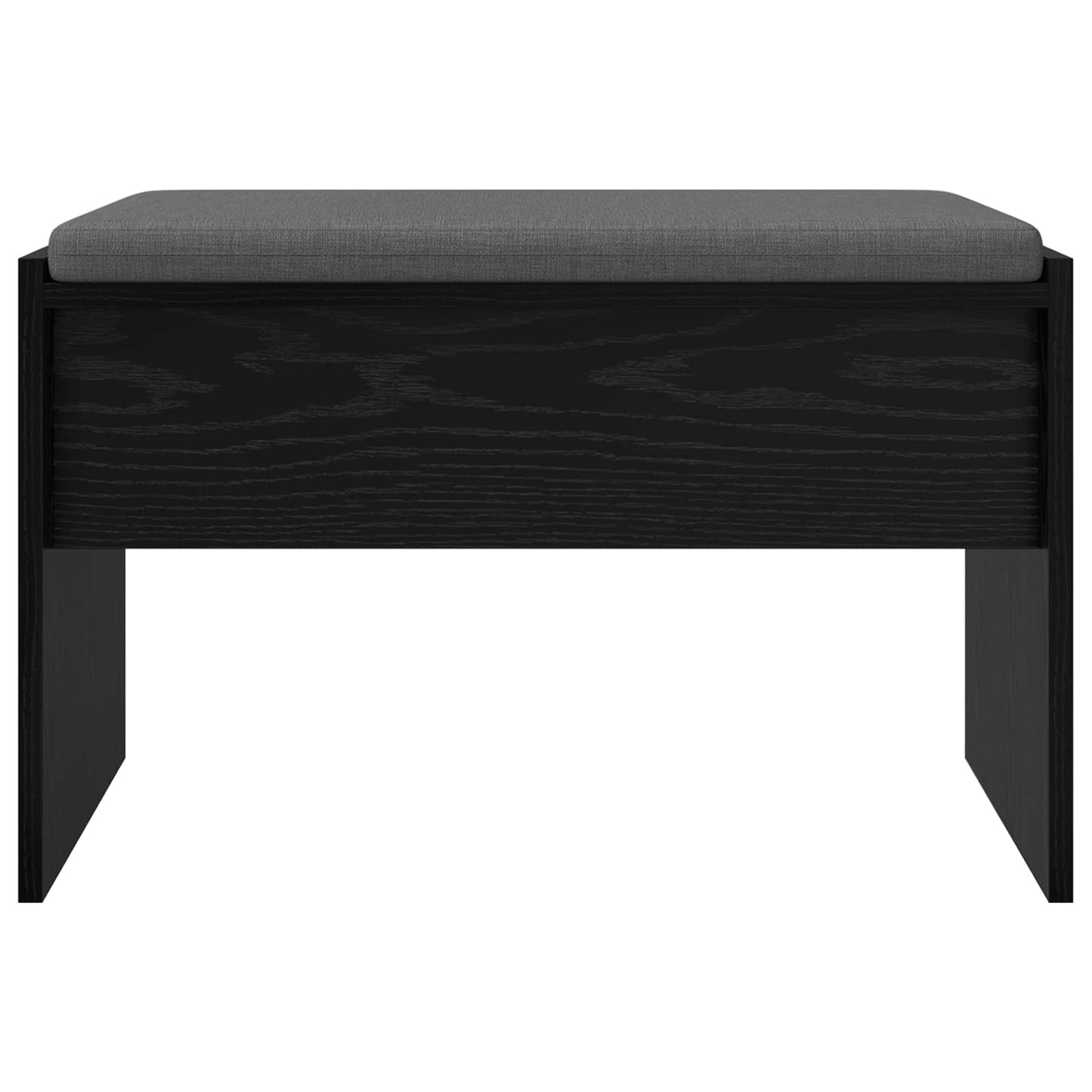 Halbank met kussen Zwart Eiken 63 x 38 x 40 cm is nu te koop bij PeponiXL, paradijselijk wonen!