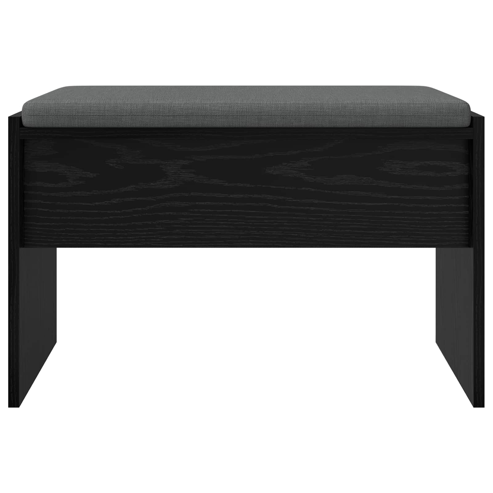 Halbank met kussen Zwart Eiken 63 x 38 x 40 cm is nu te koop bij PeponiXL, paradijselijk wonen!
