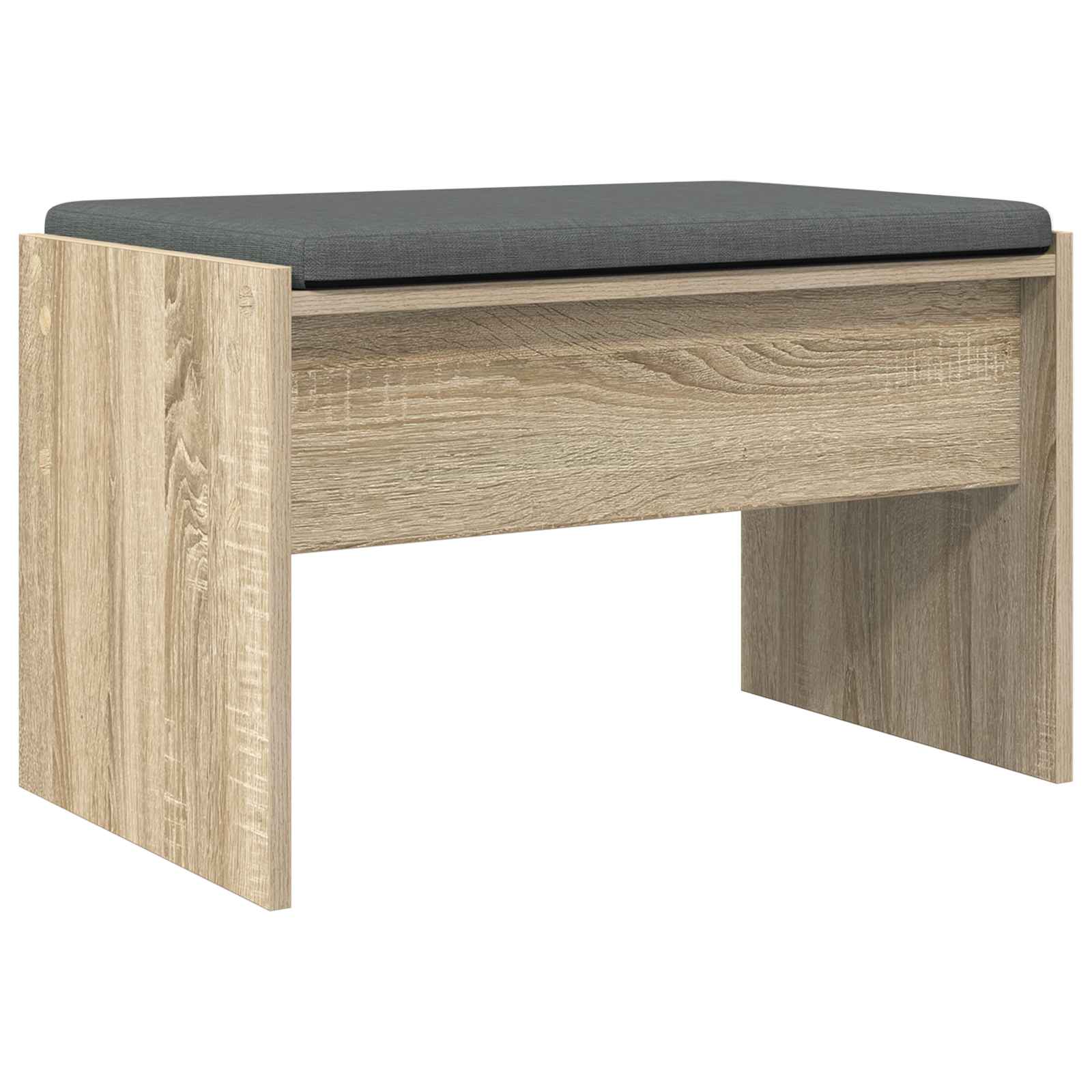 Halbank met kussen Sonoma Eiken 63 x 38 x 40 cm is nu te koop bij PeponiXL, paradijselijk wonen!