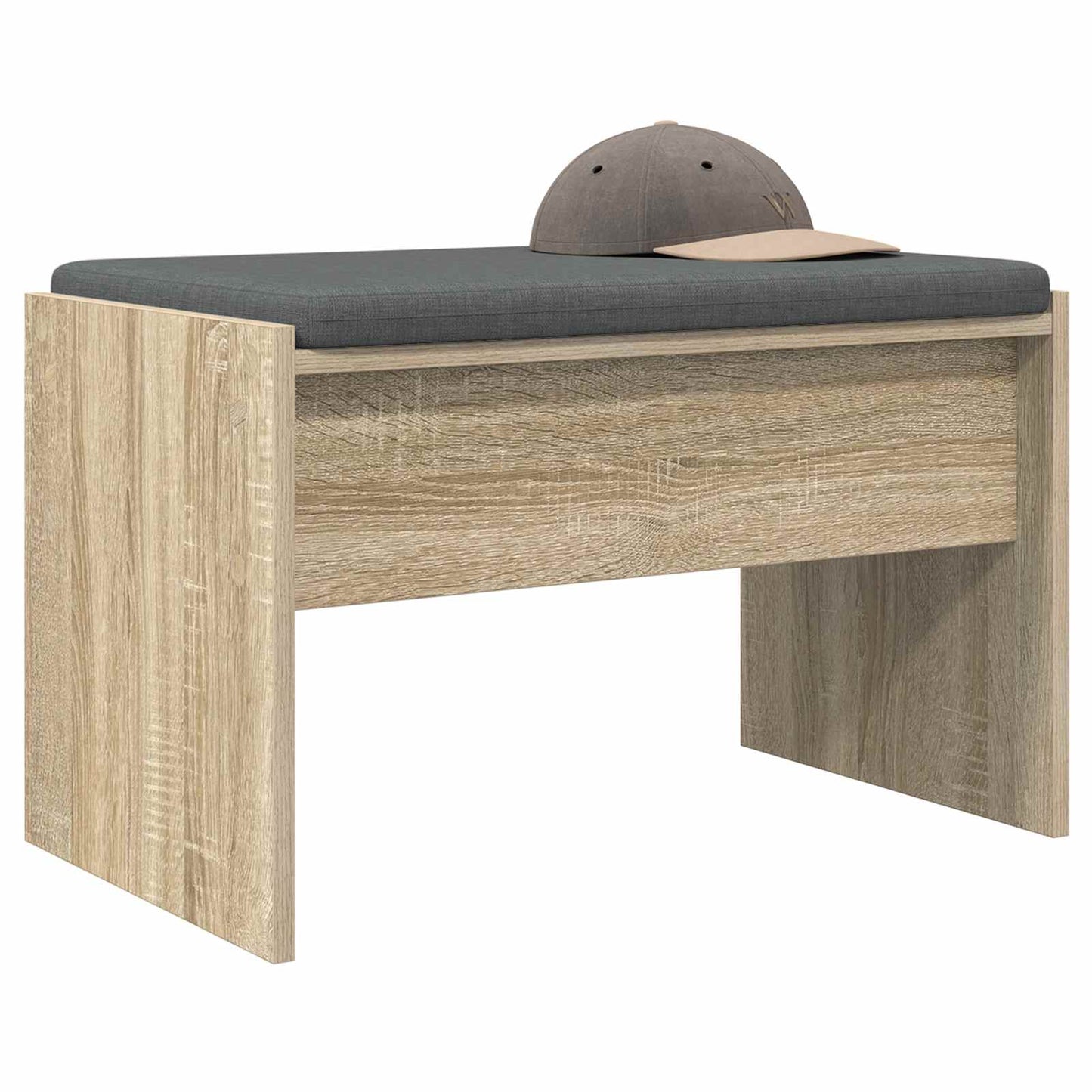 Halbank met kussen Sonoma Eiken 63 x 38 x 40 cm is nu te koop bij PeponiXL, paradijselijk wonen!