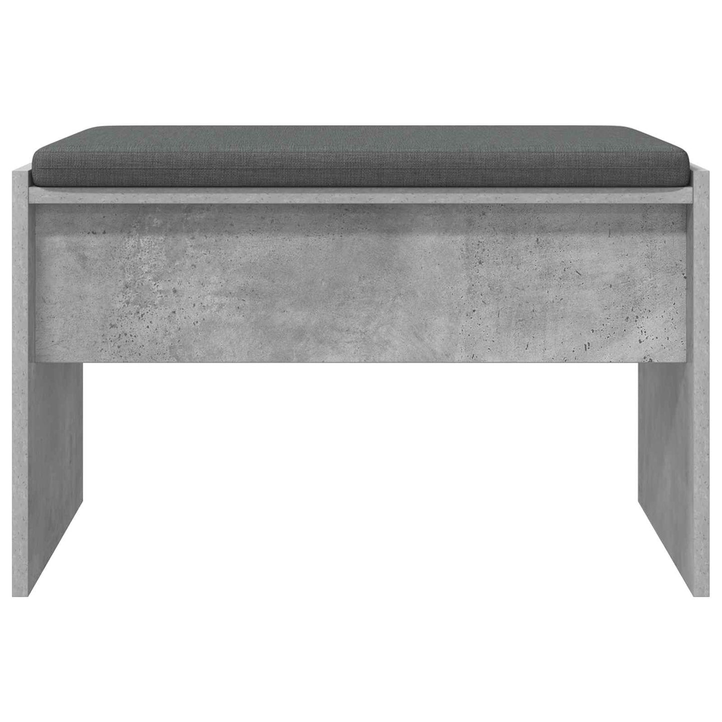 Halbank met kussen Beton Grijs 63 x 38 x 40 cm is nu te koop bij PeponiXL, paradijselijk wonen!
