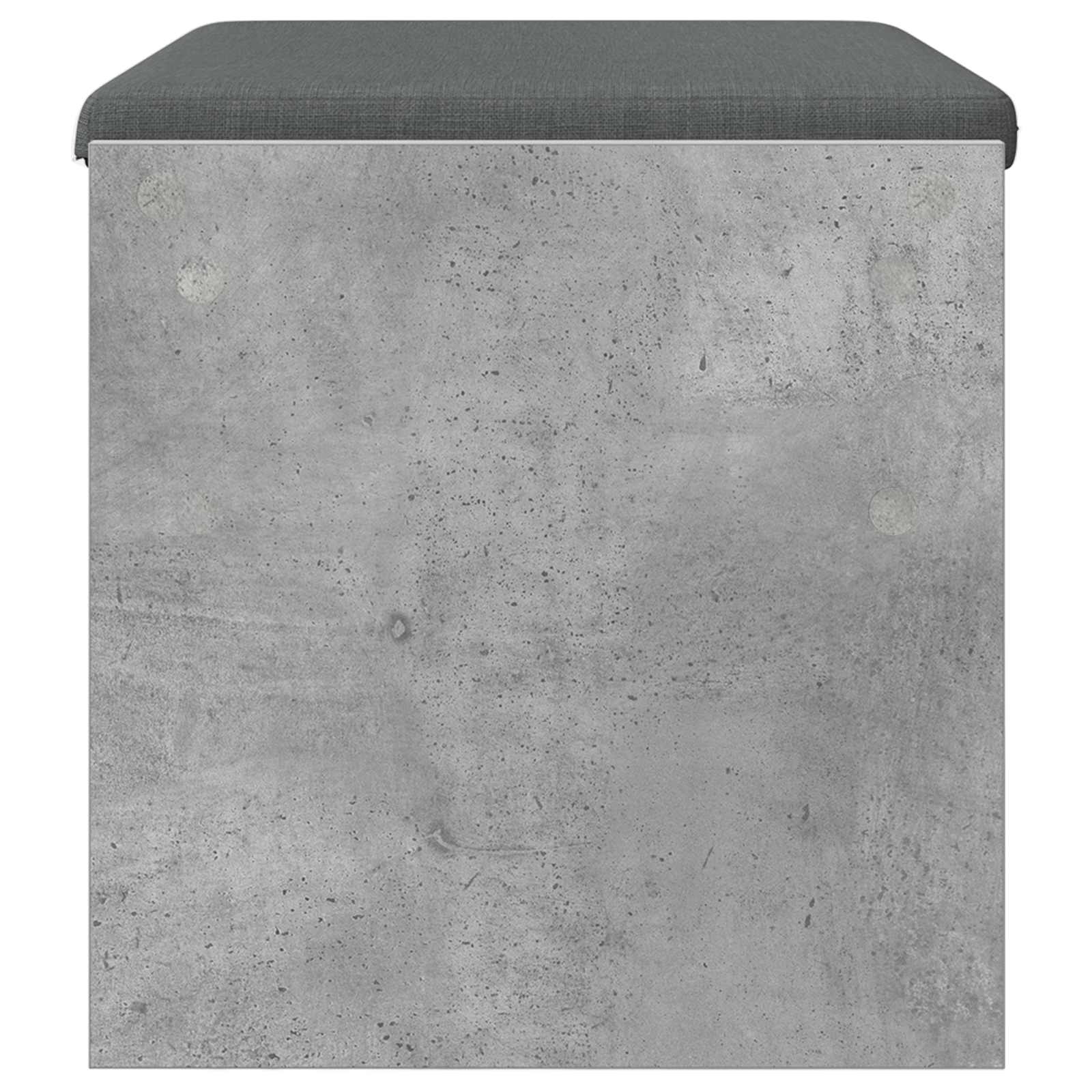 Halbank met kussen Beton Grijs 63 x 38 x 40 cm is nu te koop bij PeponiXL, paradijselijk wonen!