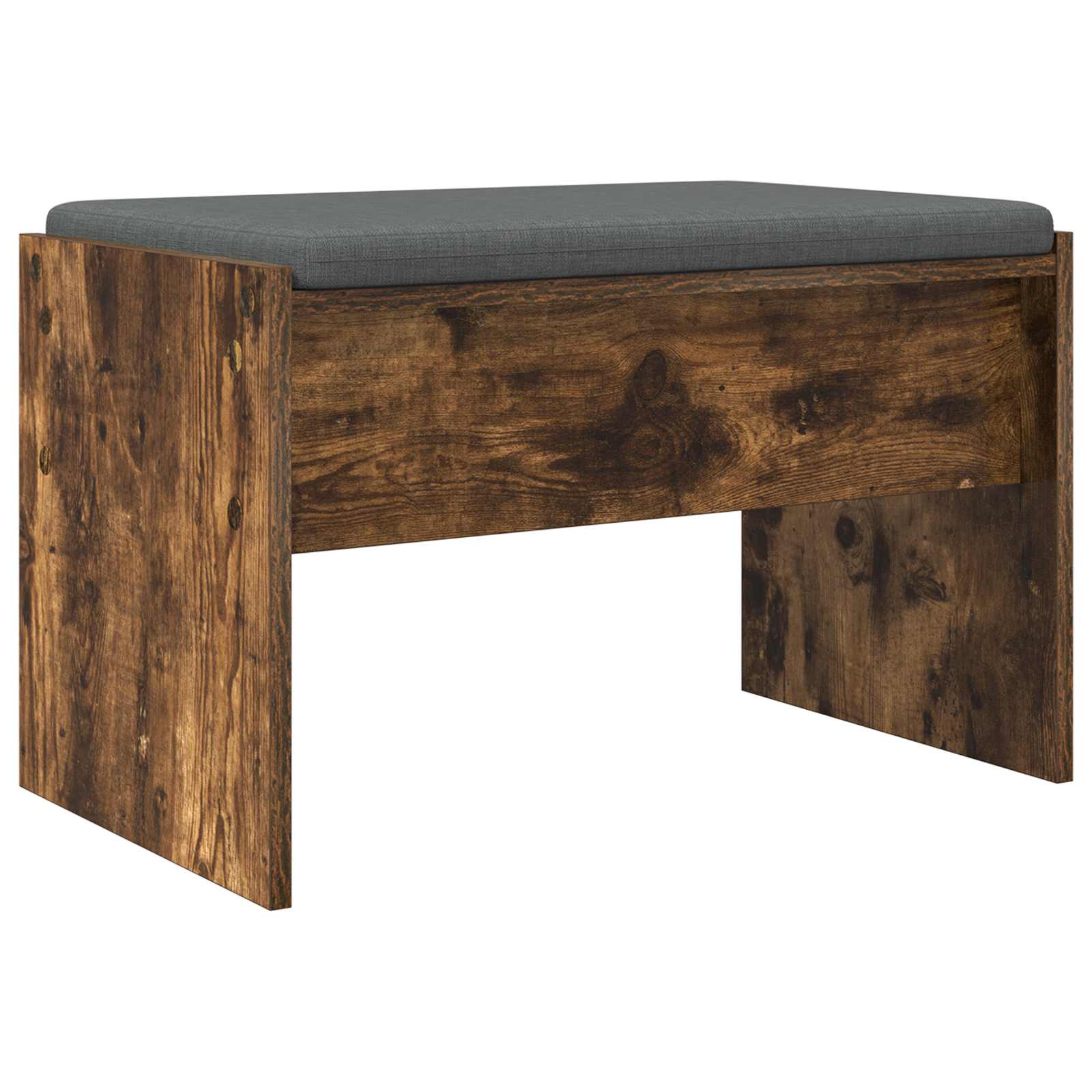 Halbank met kussen Gerookt eiken 63 x 38 x 40 cm is nu te koop bij PeponiXL, paradijselijk wonen!