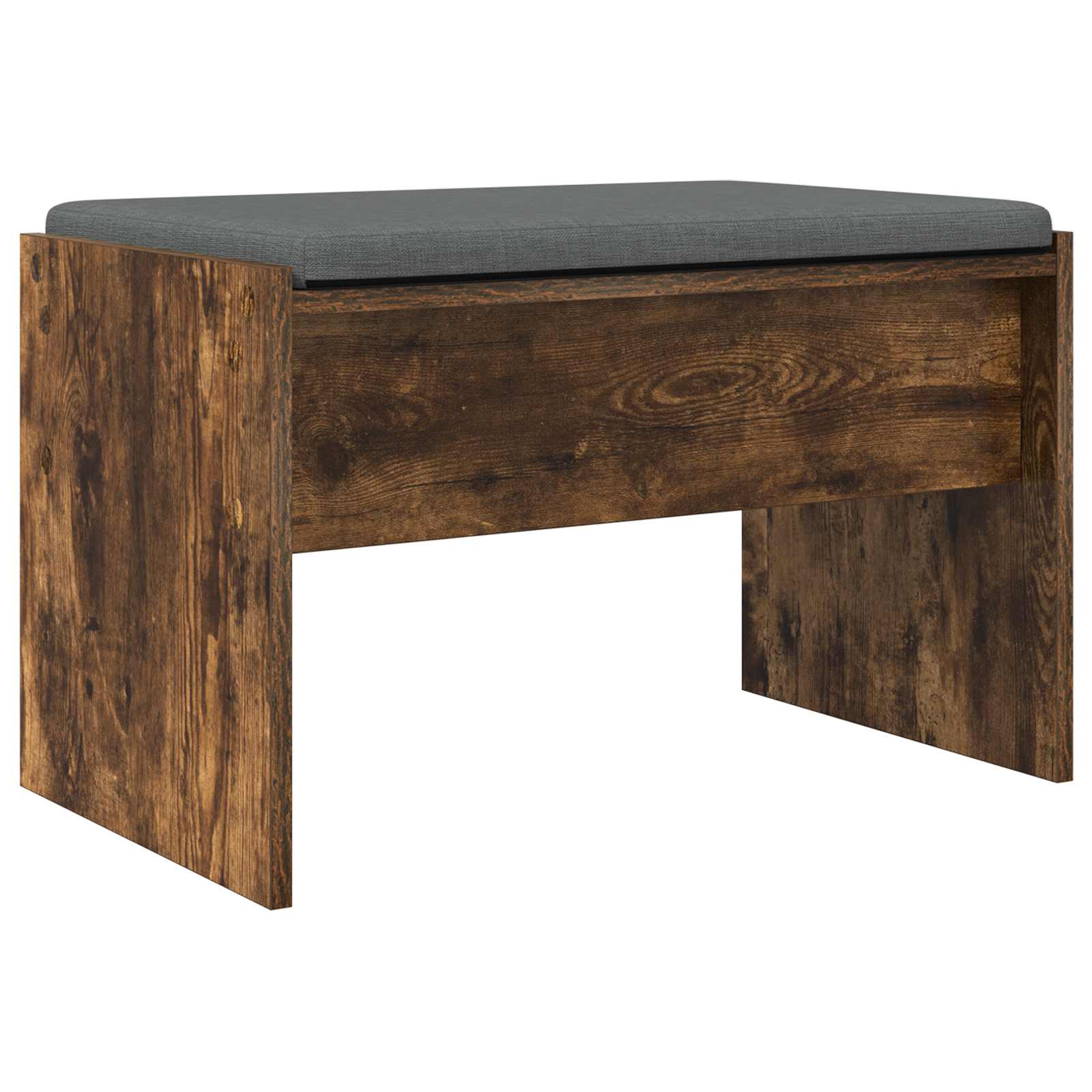 Halbank met kussen Gerookt eiken 63 x 38 x 40 cm is nu te koop bij PeponiXL, paradijselijk wonen!