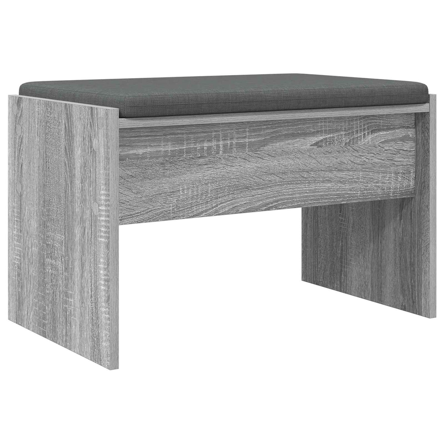 Halbank met kussen Grijs Sonoma 63 x 38 x 40 cm is nu te koop bij PeponiXL, paradijselijk wonen!