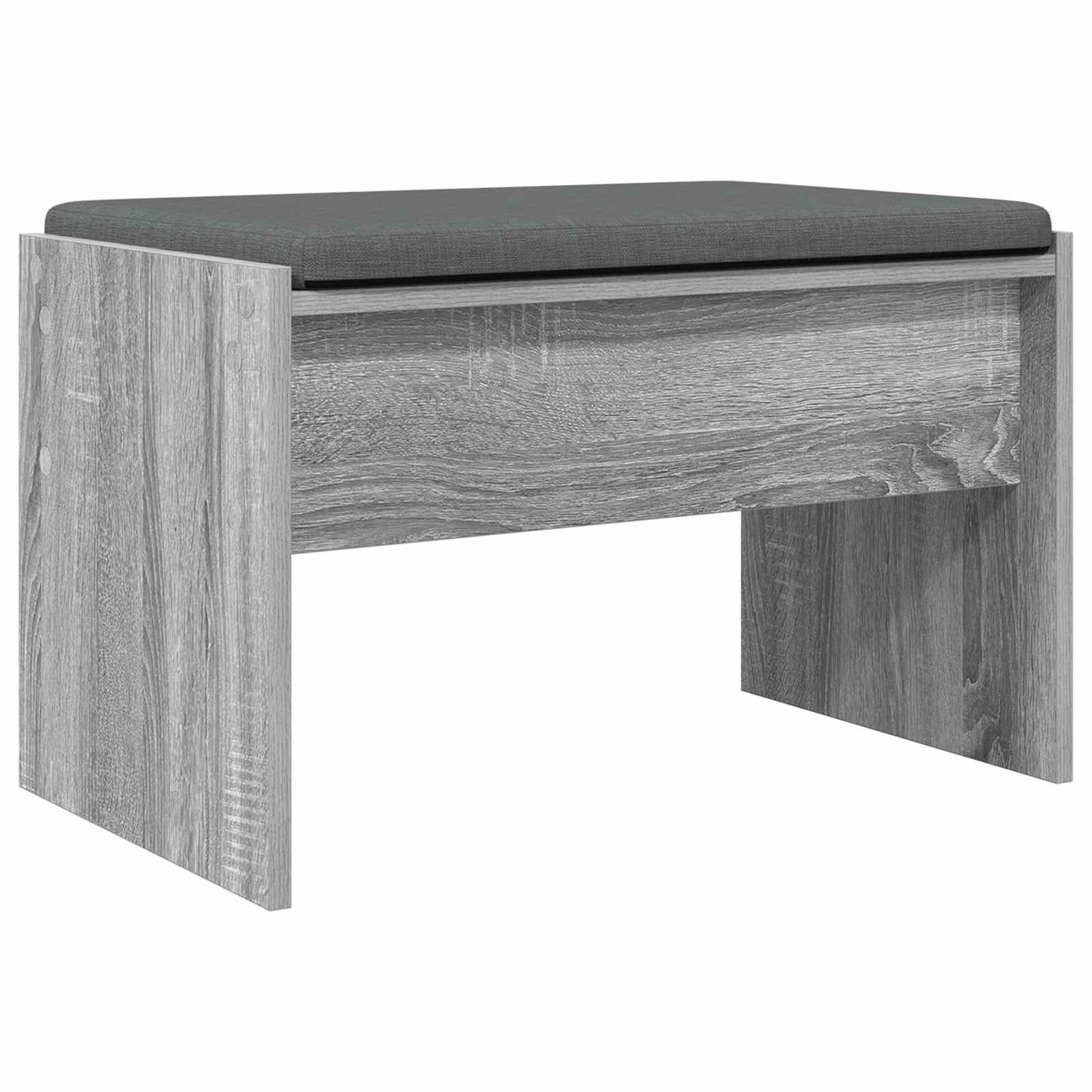 Halbank met kussen Grijs Sonoma 63 x 38 x 40 cm is nu te koop bij PeponiXL, paradijselijk wonen!