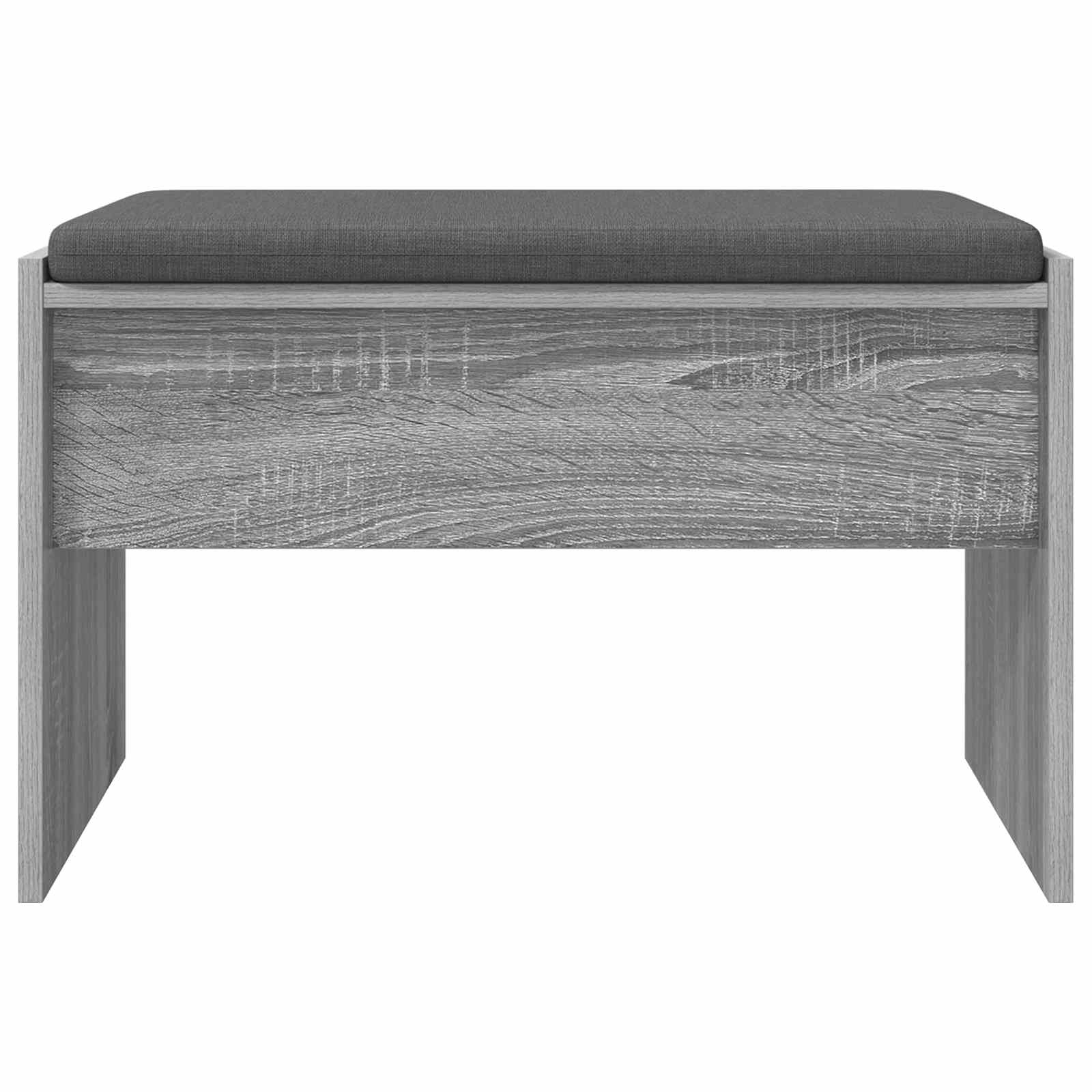 Halbank met kussen Grijs Sonoma 63 x 38 x 40 cm is nu te koop bij PeponiXL, paradijselijk wonen!