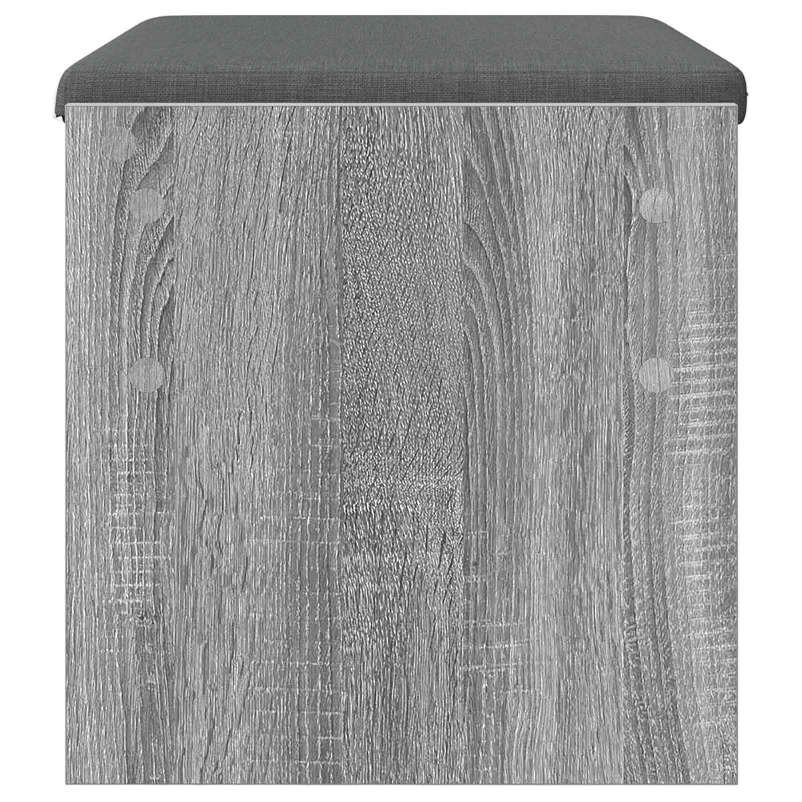 Halbank met kussen Grijs Sonoma 63 x 38 x 40 cm is nu te koop bij PeponiXL, paradijselijk wonen!