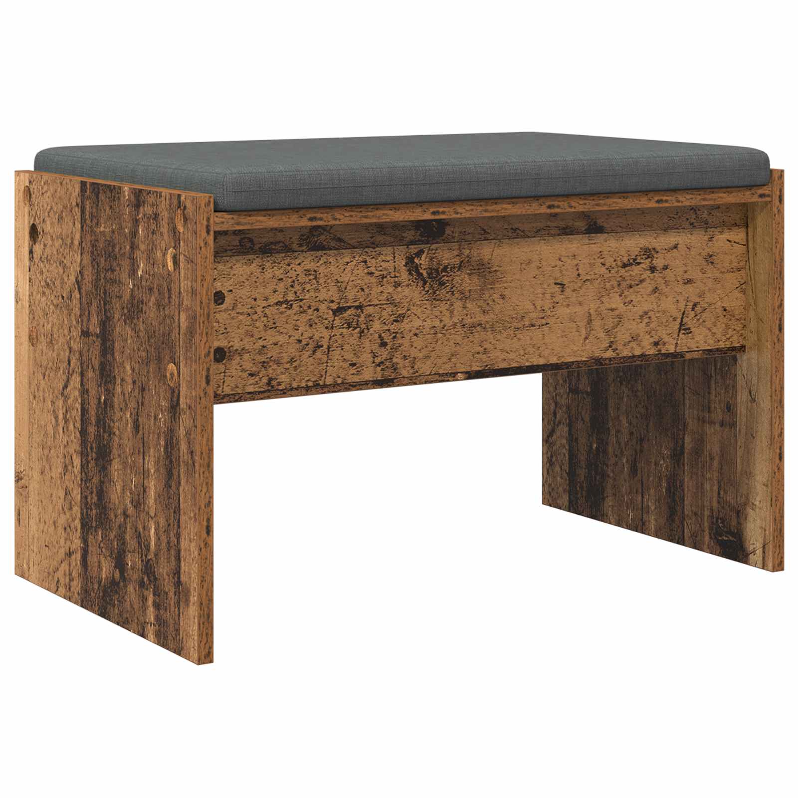 Halbank met kussen Oudhout 63 x 38 x 40 cm is nu te koop bij PeponiXL, paradijselijk wonen!