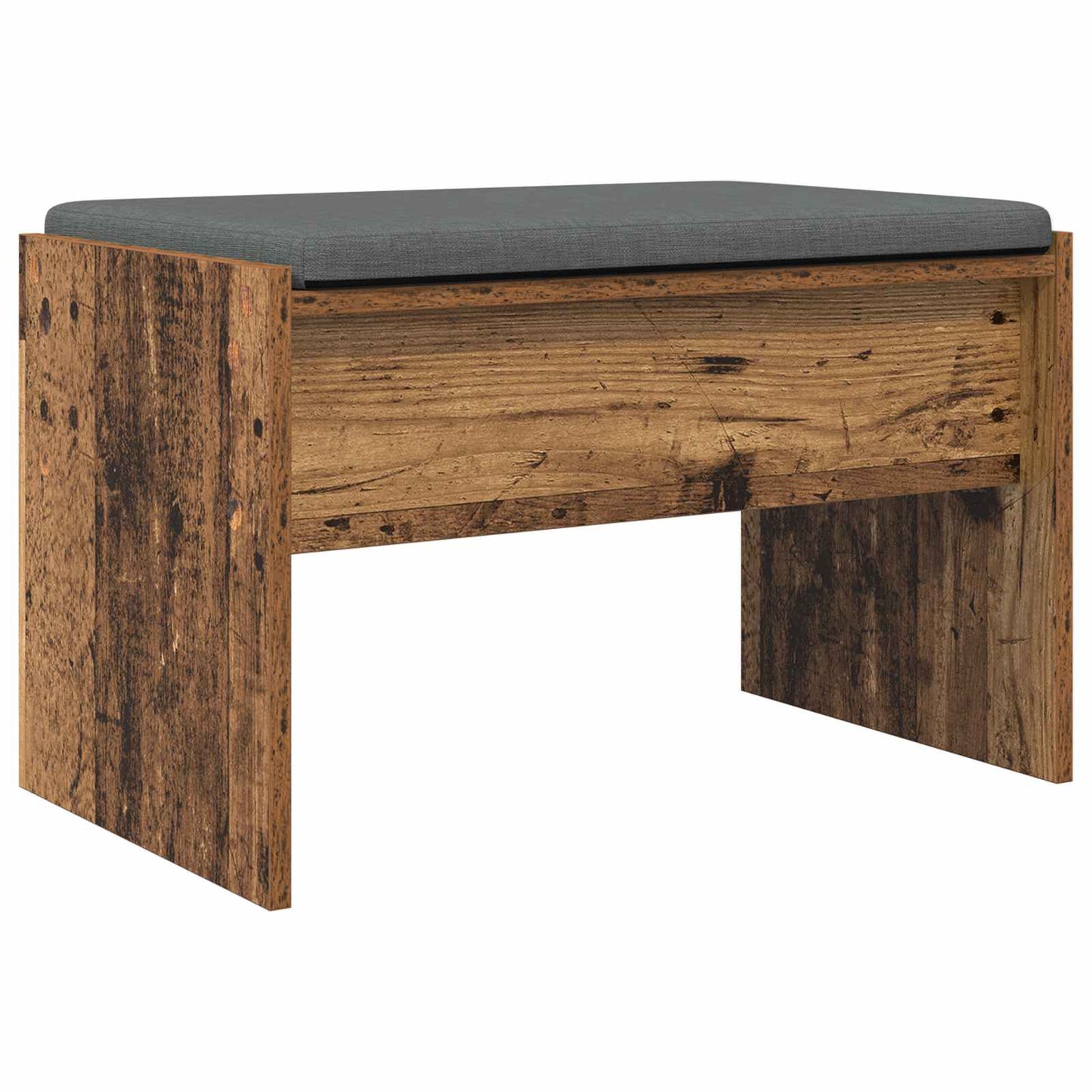 Halbank met kussen Oudhout 63 x 38 x 40 cm is nu te koop bij PeponiXL, paradijselijk wonen!