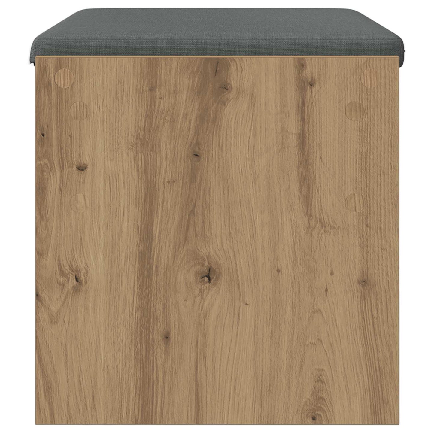 Halbank met kussen Artisan Eiken 63 x 38 x 40 cm is nu te koop bij PeponiXL, paradijselijk wonen!