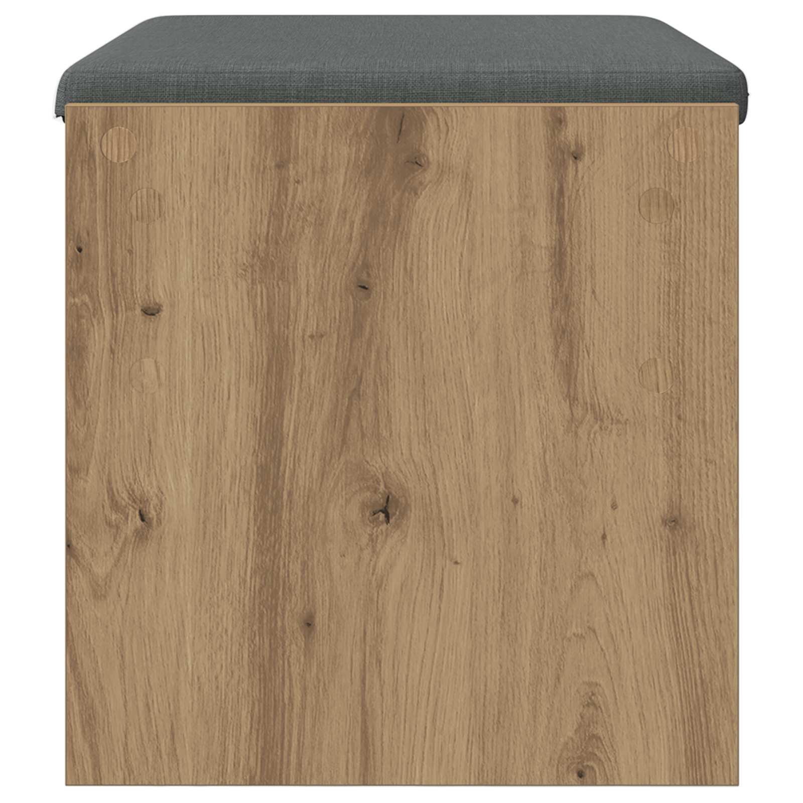 Halbank met kussen Artisan Eiken 63 x 38 x 40 cm is nu te koop bij PeponiXL, paradijselijk wonen!