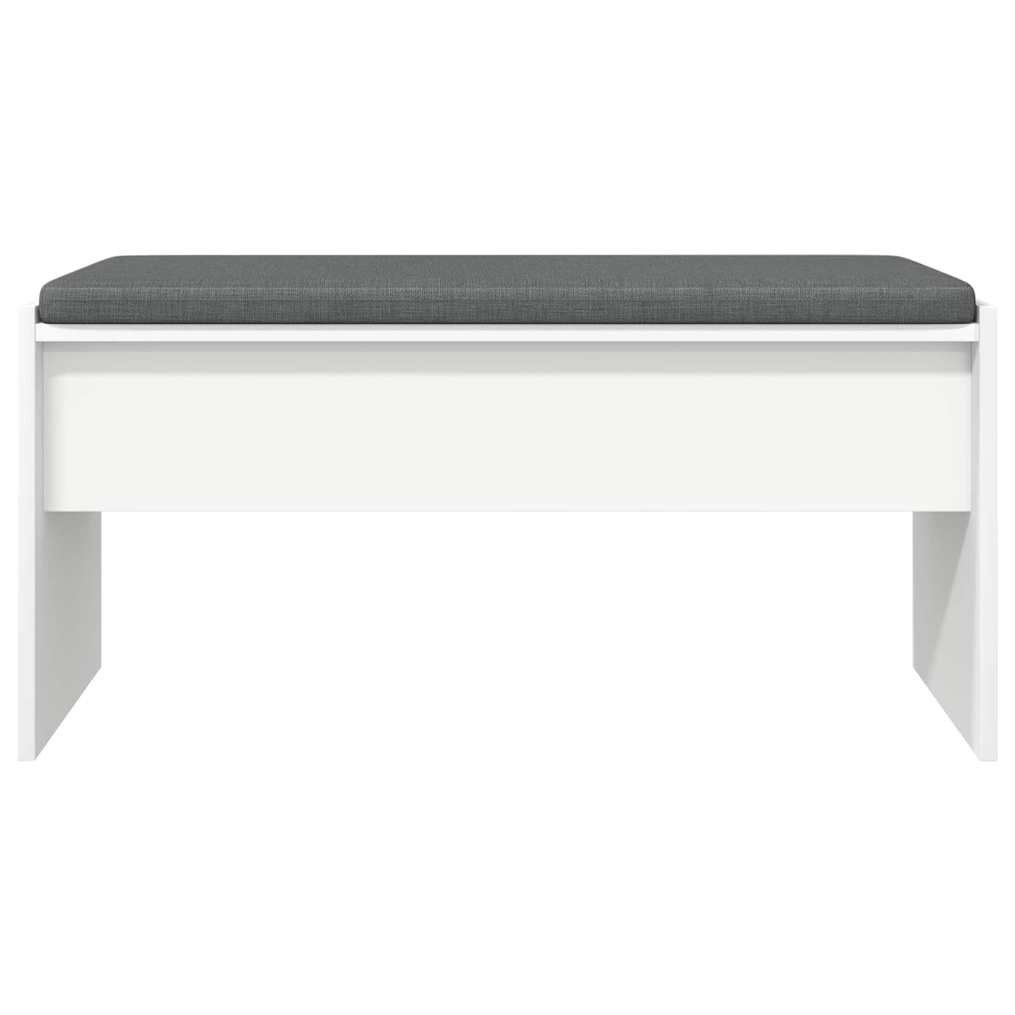 Halbank met kussen Wit 80 x 38 x 46 cm is nu te koop bij PeponiXL, paradijselijk wonen!