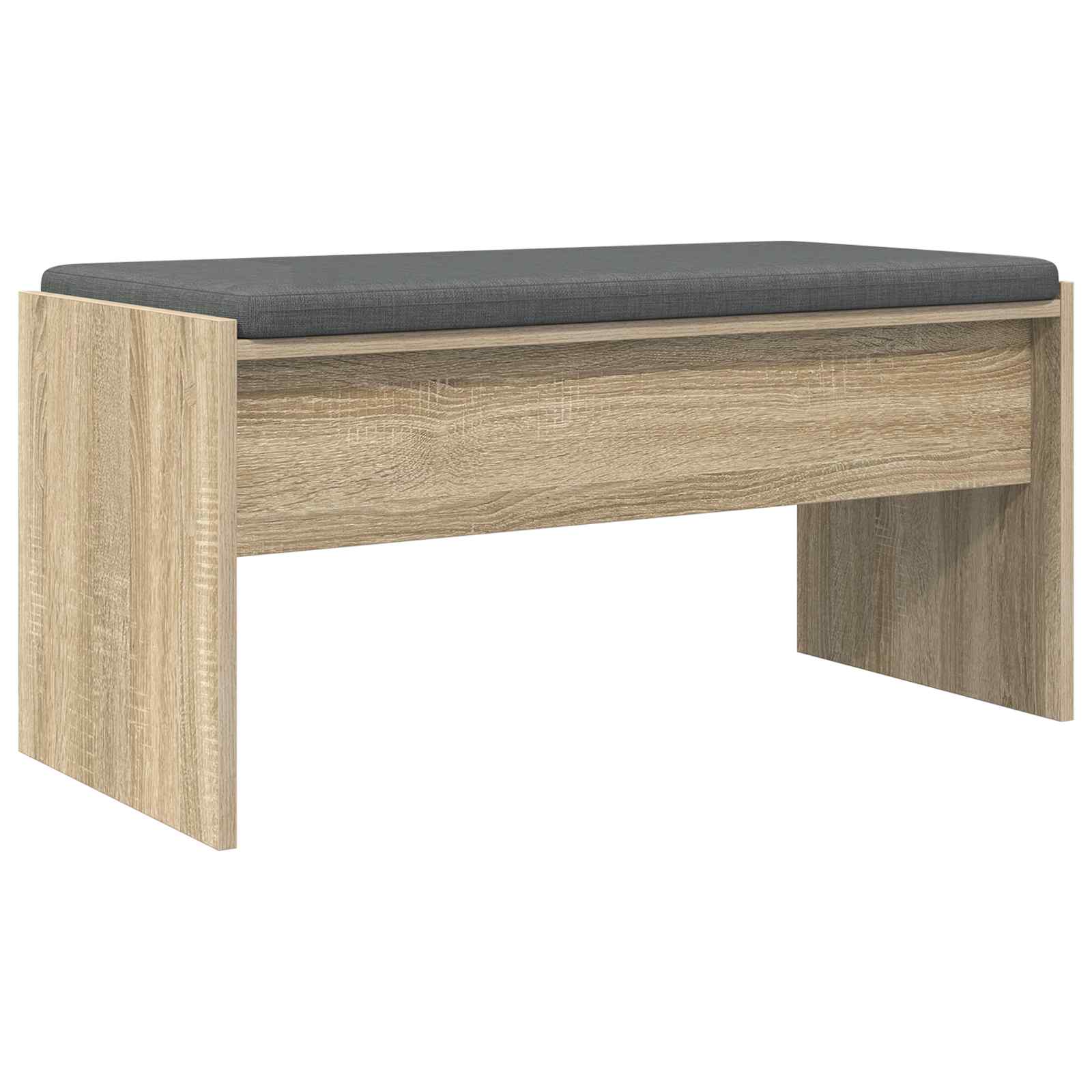 Halbank met kussen Sonoma Eiken 83 x 38 x 40 cm is nu te koop bij PeponiXL, paradijselijk wonen!