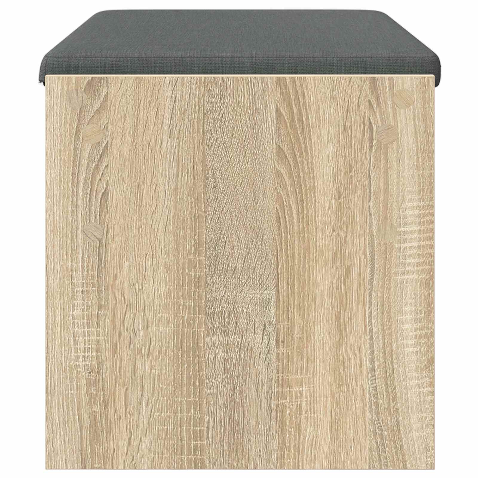 Halbank met kussen Sonoma Eiken 83 x 38 x 40 cm is nu te koop bij PeponiXL, paradijselijk wonen!