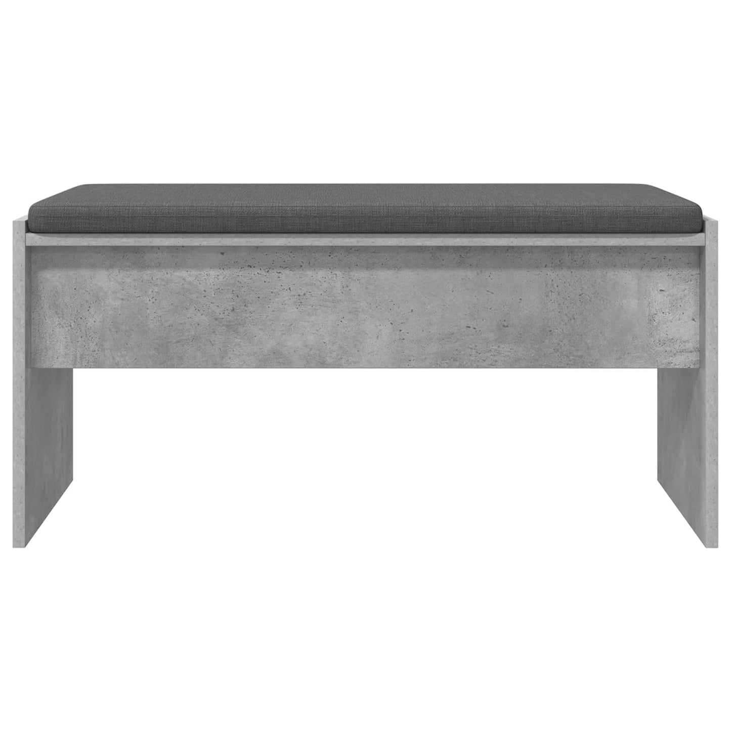 Halbank met kussen Beton Grijs 83 x 38 x 40 cm is nu te koop bij PeponiXL, paradijselijk wonen!