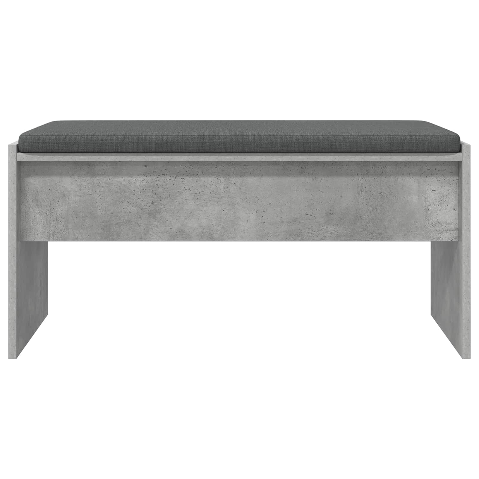 Halbank met kussen Beton Grijs 83 x 38 x 40 cm is nu te koop bij PeponiXL, paradijselijk wonen!