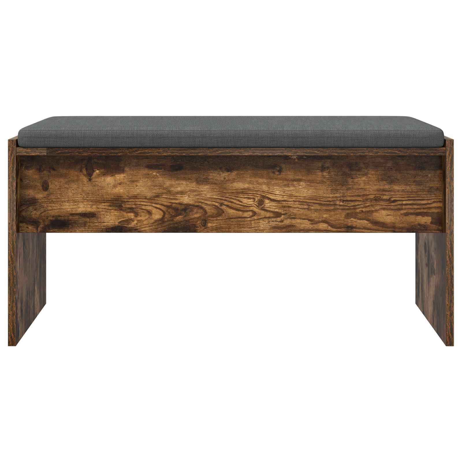 Halbank met kussen Gerookt eiken 83 x 38 x 40 cm is nu te koop bij PeponiXL, paradijselijk wonen!