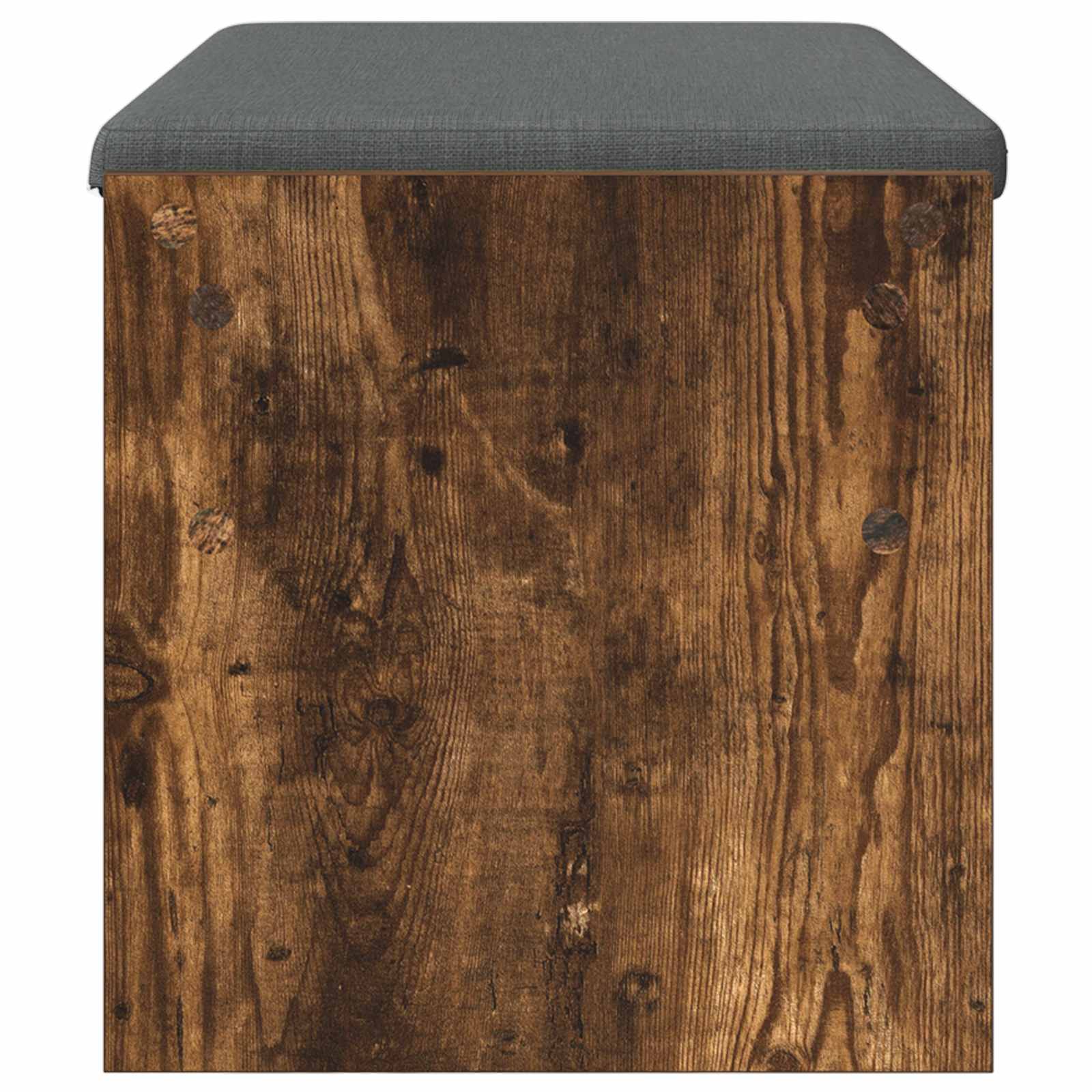 Halbank met kussen Gerookt eiken 83 x 38 x 40 cm is nu te koop bij PeponiXL, paradijselijk wonen!
