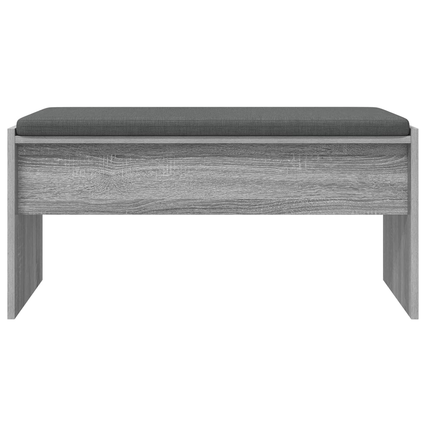 Halbank met kussen Grijs Sonoma 83 x 38 x 40 cm is nu te koop bij PeponiXL, paradijselijk wonen!