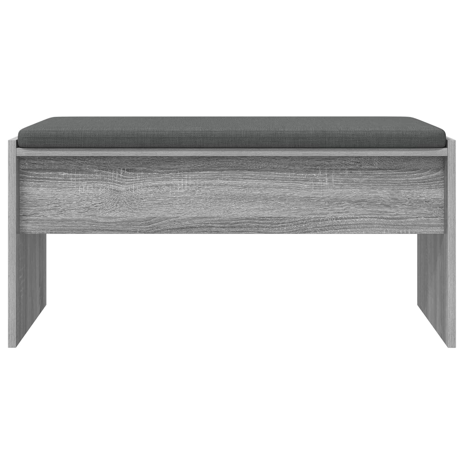 Halbank met kussen Grijs Sonoma 83 x 38 x 40 cm is nu te koop bij PeponiXL, paradijselijk wonen!