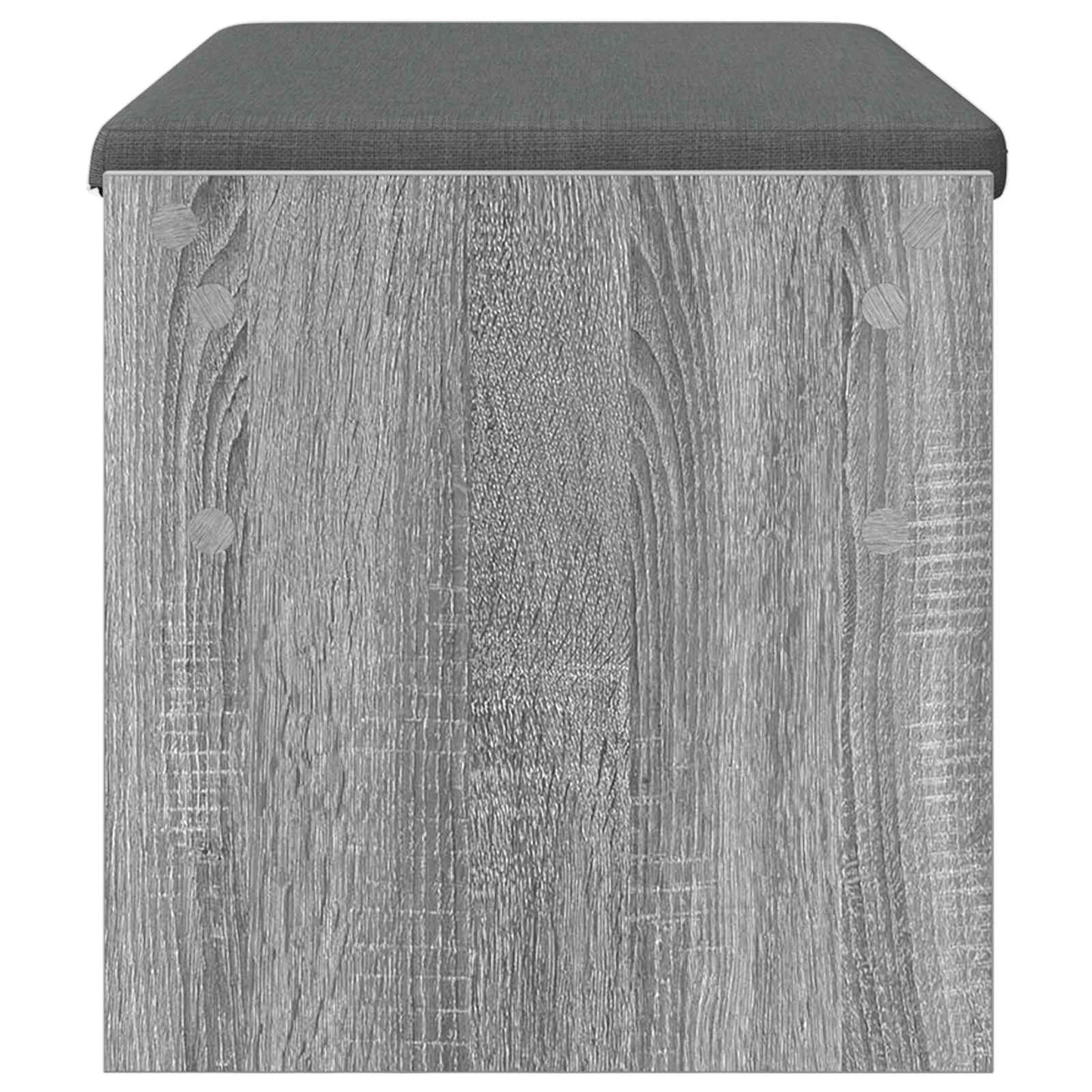 Halbank met kussen Grijs Sonoma 83 x 38 x 40 cm is nu te koop bij PeponiXL, paradijselijk wonen!