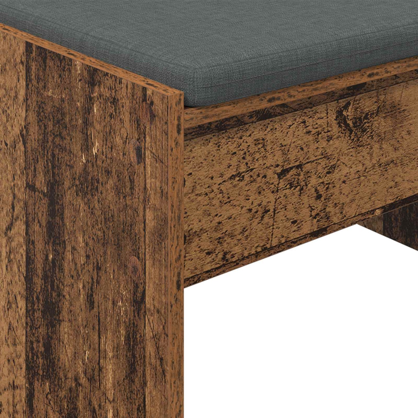 Halbank met kussen Oudhout 83 x 38 x 40 cm is nu te koop bij PeponiXL, paradijselijk wonen!