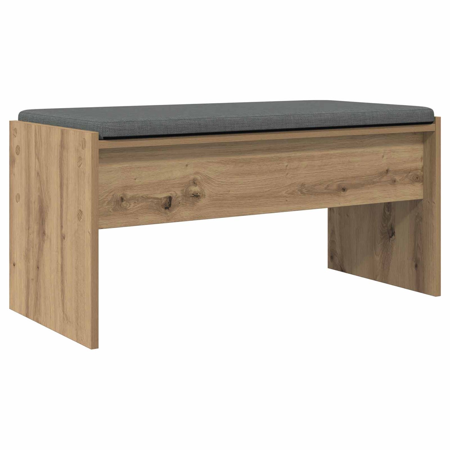 Halbank met kussen Artisan Eiken 83 x 38 x 40 cm is nu te koop bij PeponiXL, paradijselijk wonen!