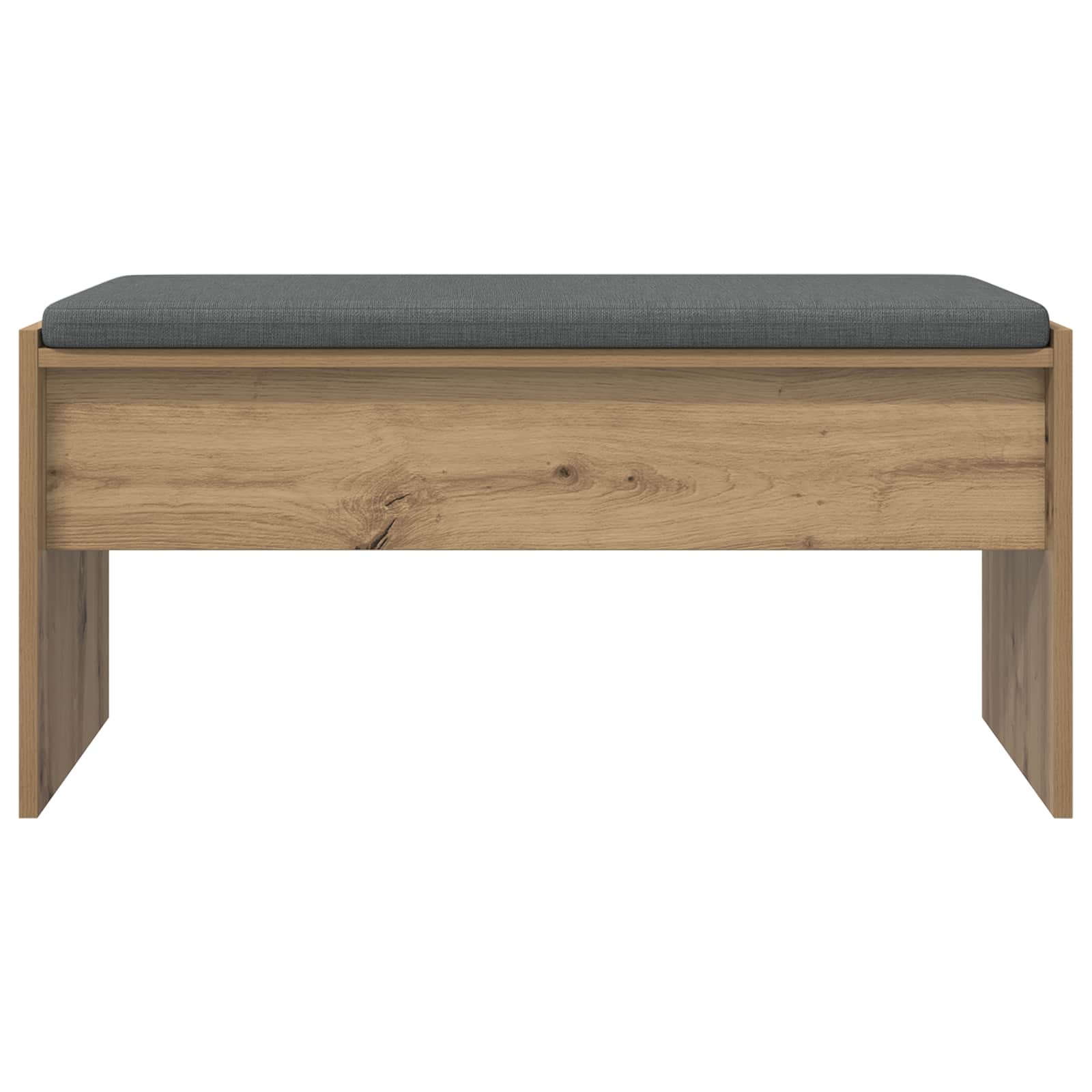 Halbank met kussen Artisan Eiken 83 x 38 x 40 cm is nu te koop bij PeponiXL, paradijselijk wonen!